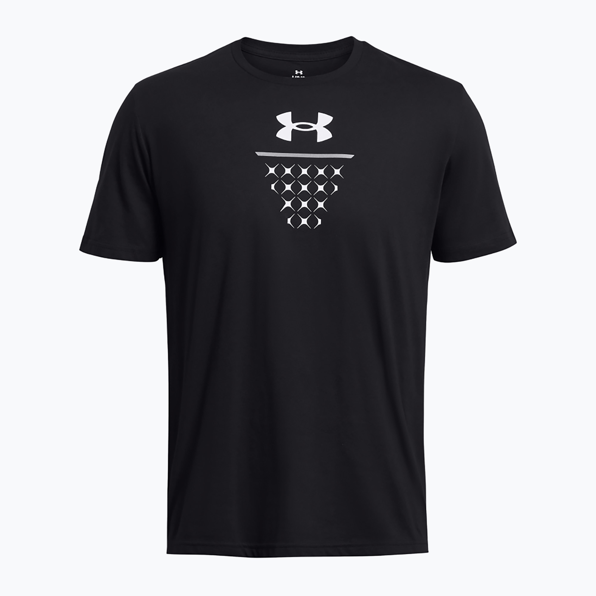 Koszulka męska Under Armour Basketball Net Icon black/white | WYSYŁKA W 24H | 30 DNI NA ZWROT