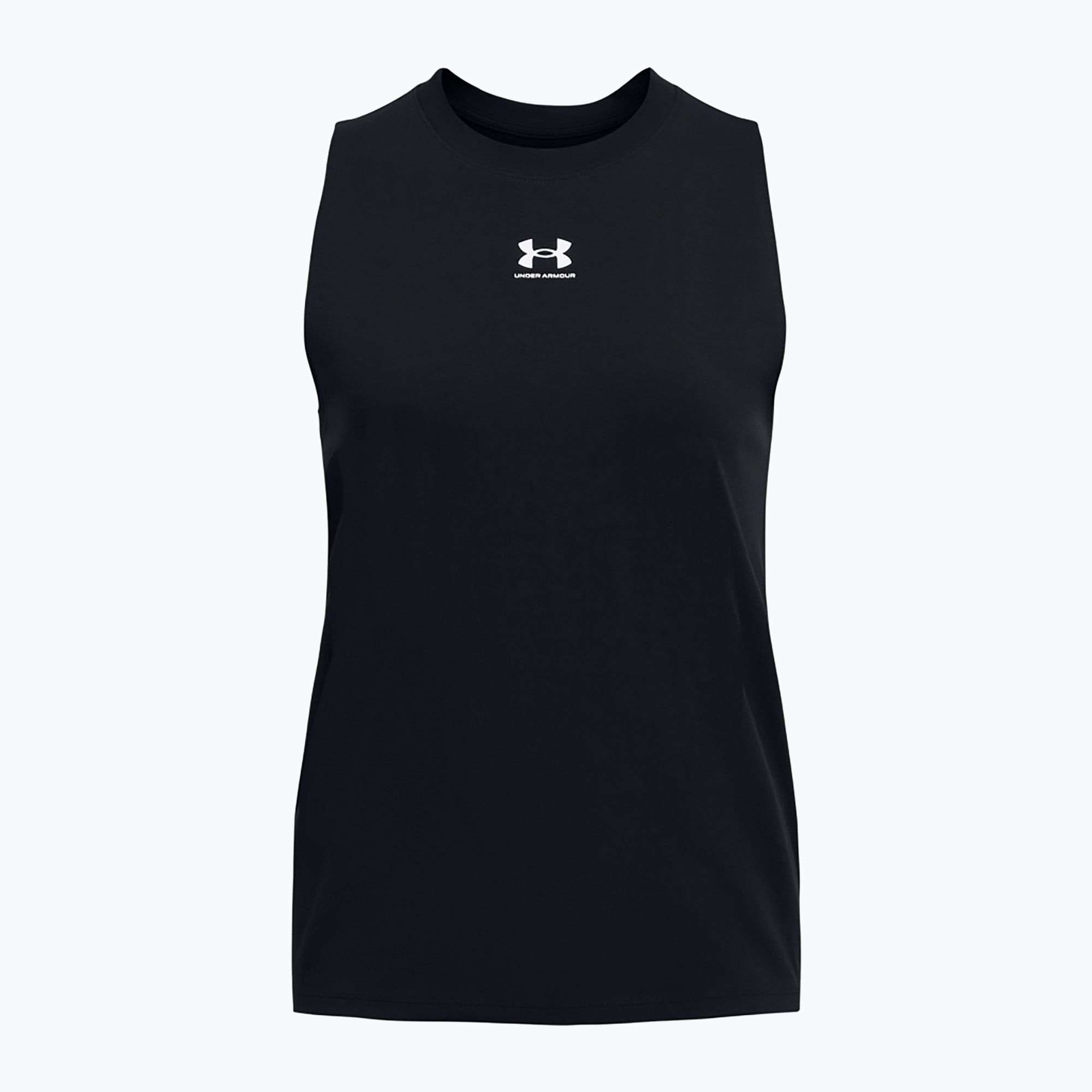 Tank top treningowy damski Under Armour Rival Muscle Tank black/white | WYSYŁKA W 24H | 30 DNI NA ZWROT