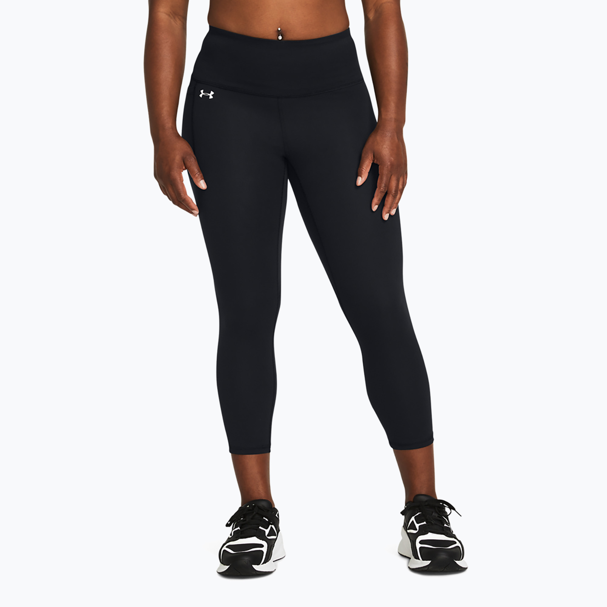 Legginsy damskie Under Armour Motion Capri black/white | WYSYŁKA W 24H | 30 DNI NA ZWROT