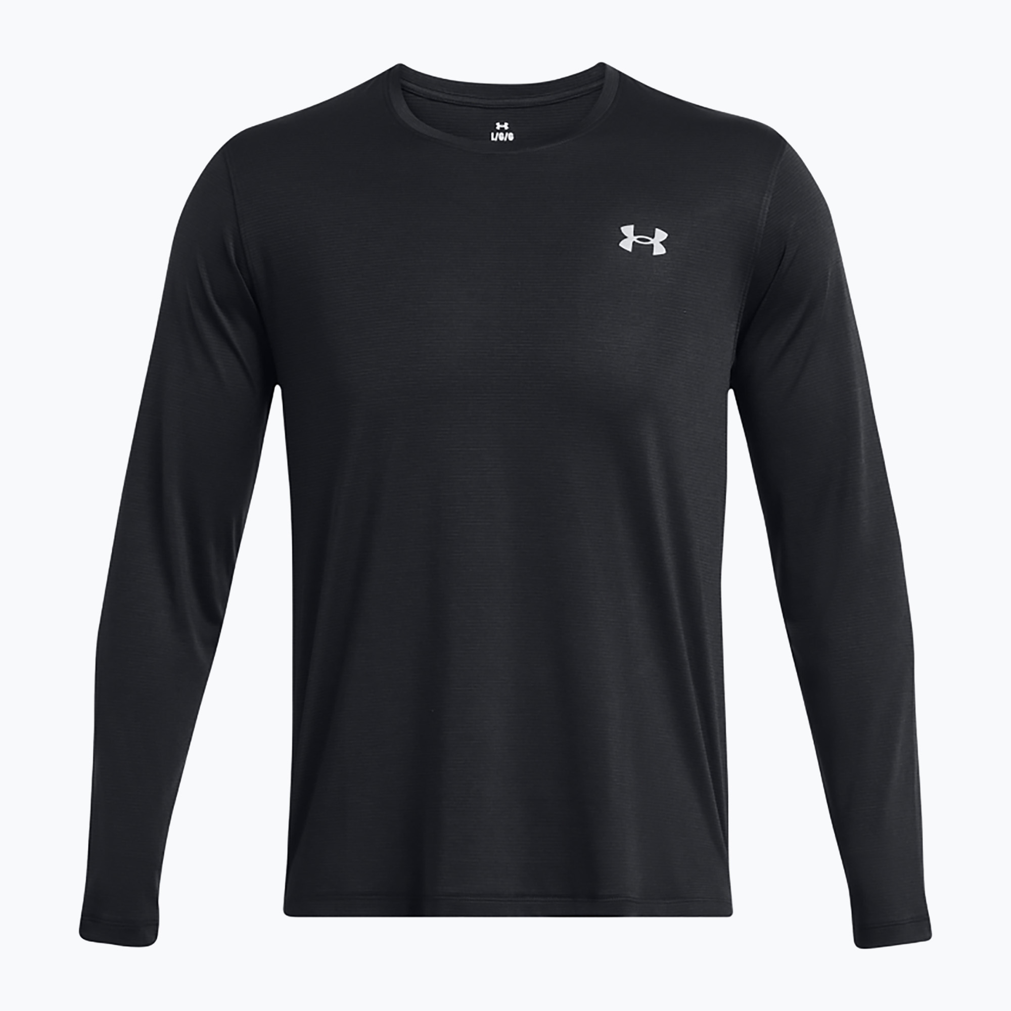 Longsleeve do biegania męski Under Armour Launch black/reflective | WYSYŁKA W 24H | 30 DNI NA ZWROT