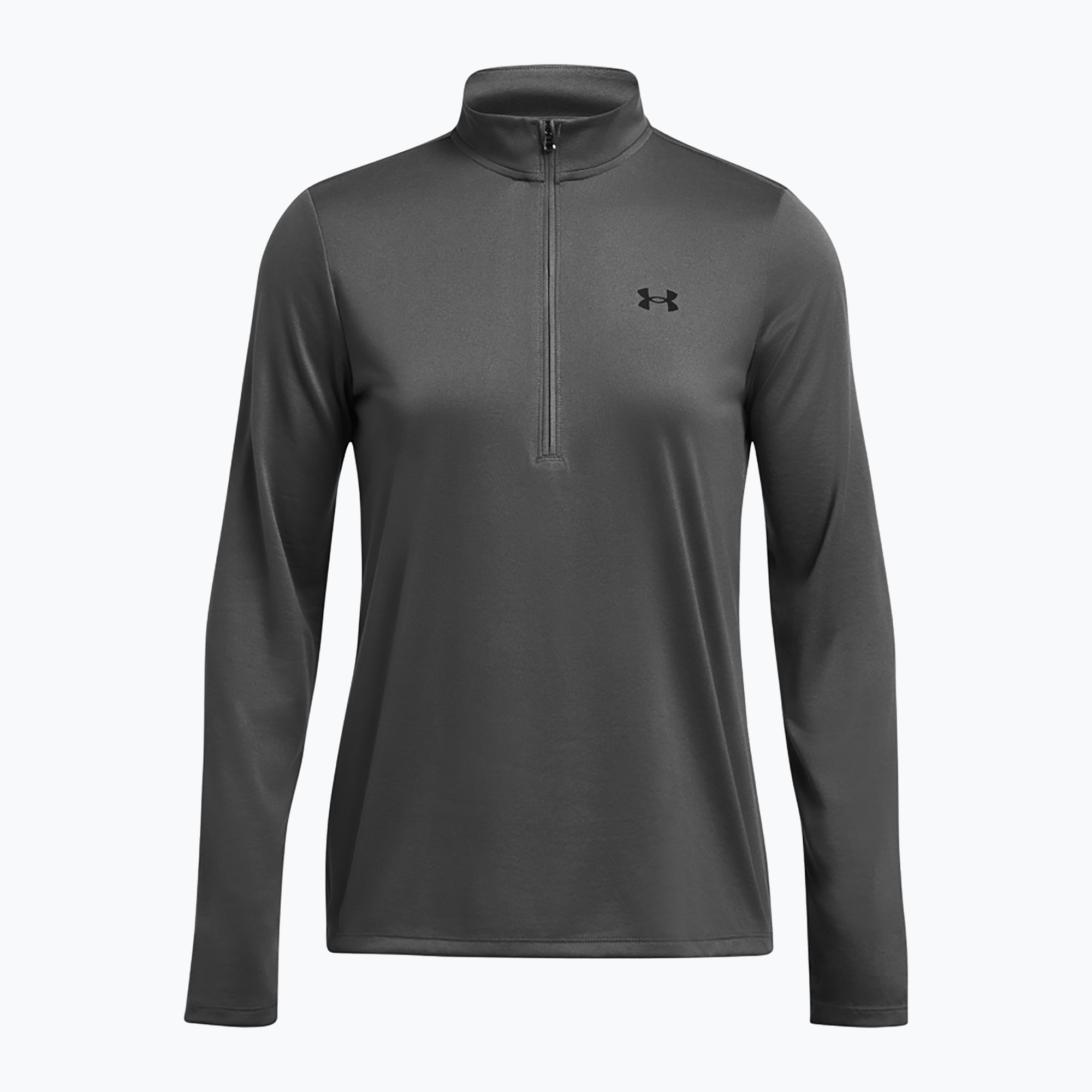 Bluza damska Under Armour Tech 1/2 Zip Solid castlerock/black | WYSYŁKA W 24H | 30 DNI NA ZWROT