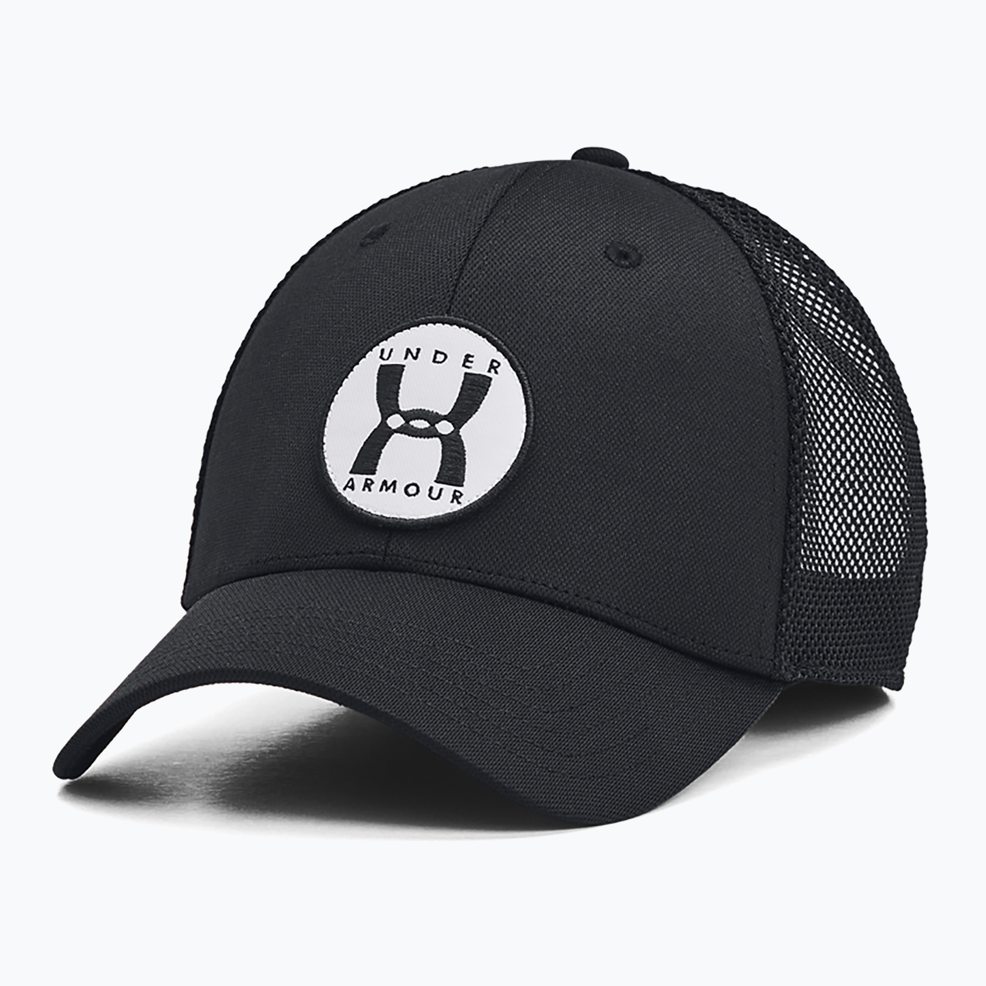 Czapka z daszkiem męska Under Armour Blitzing Trucker black/black/white | WYSYŁKA W 24H | 30 DNI NA ZWROT