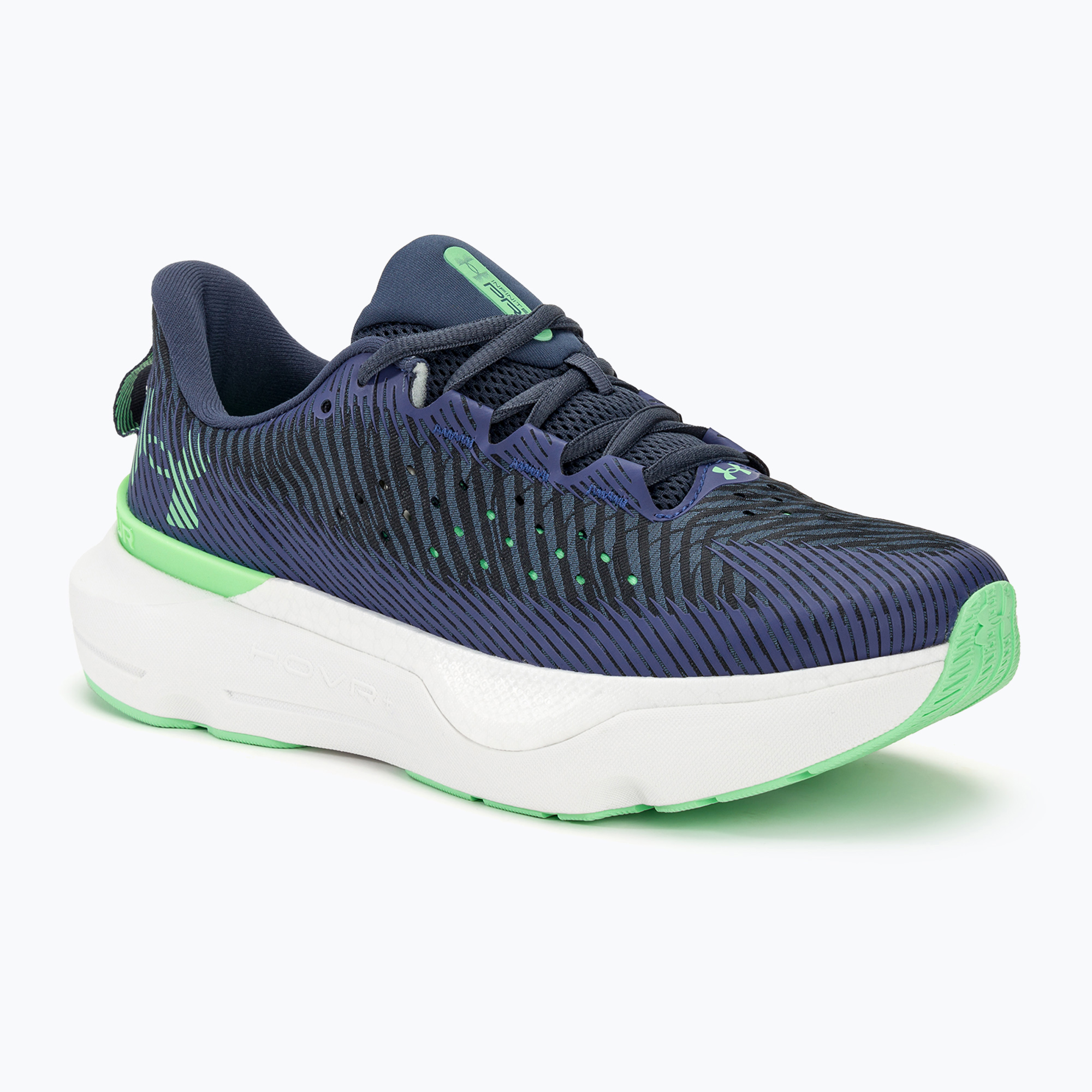 Buty do biegania męskie Under Armour Infinite Pro downpour gray/starlight/matrix green | WYSYŁKA W 24H | 30 DNI NA ZWROT