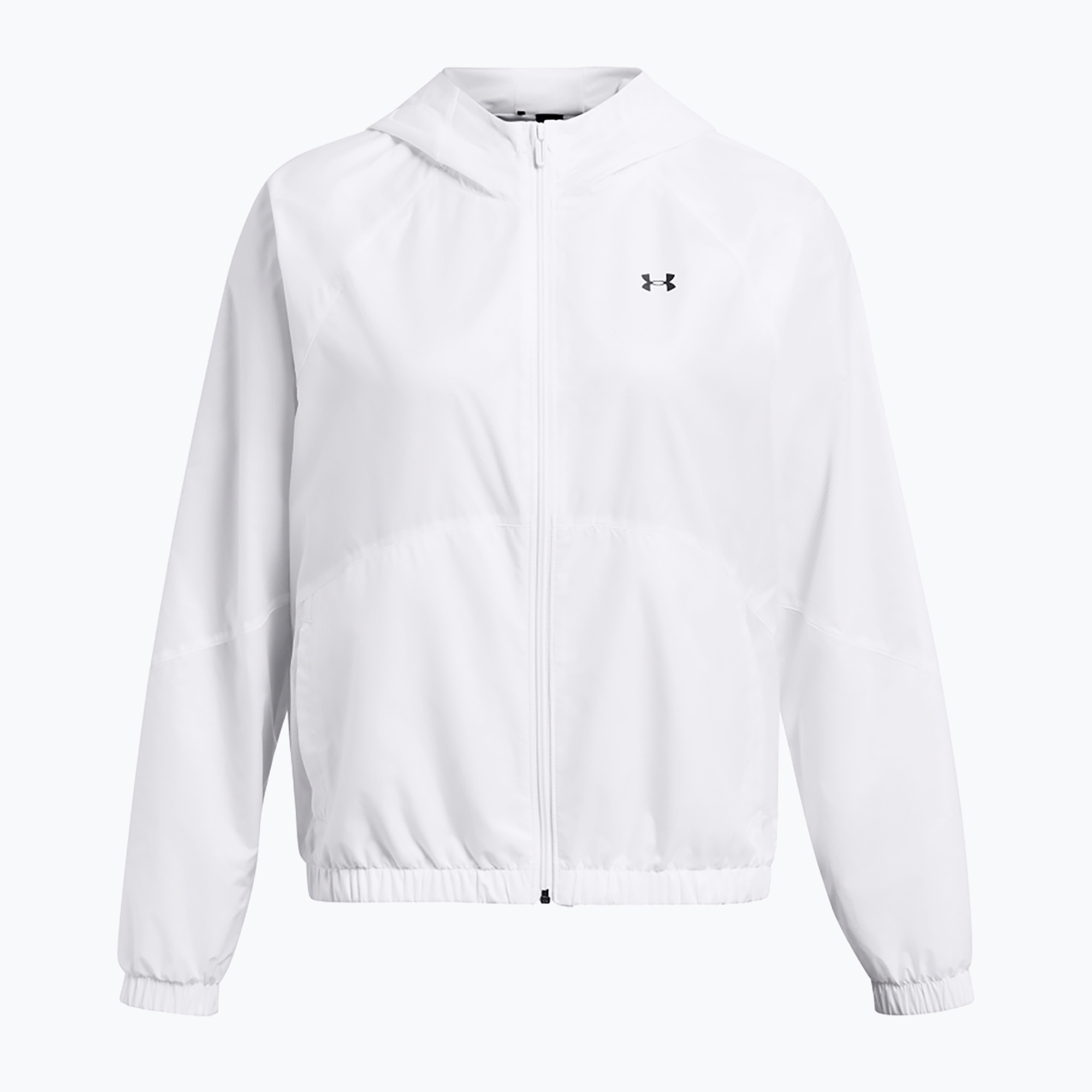 Kurtka treningowa damska Under Armour Sport Windbreaker white/black | WYSYŁKA W 24H | 30 DNI NA ZWROT