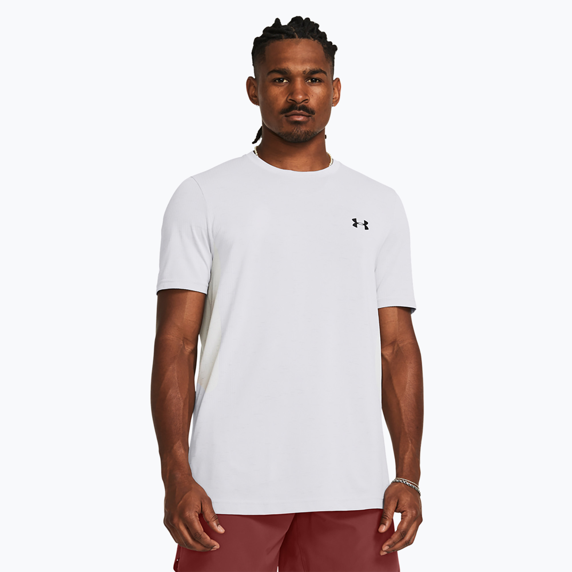 Koszulka treningowa męska Under Armour Vanish Seamless white/black | WYSYŁKA W 24H | 30 DNI NA ZWROT