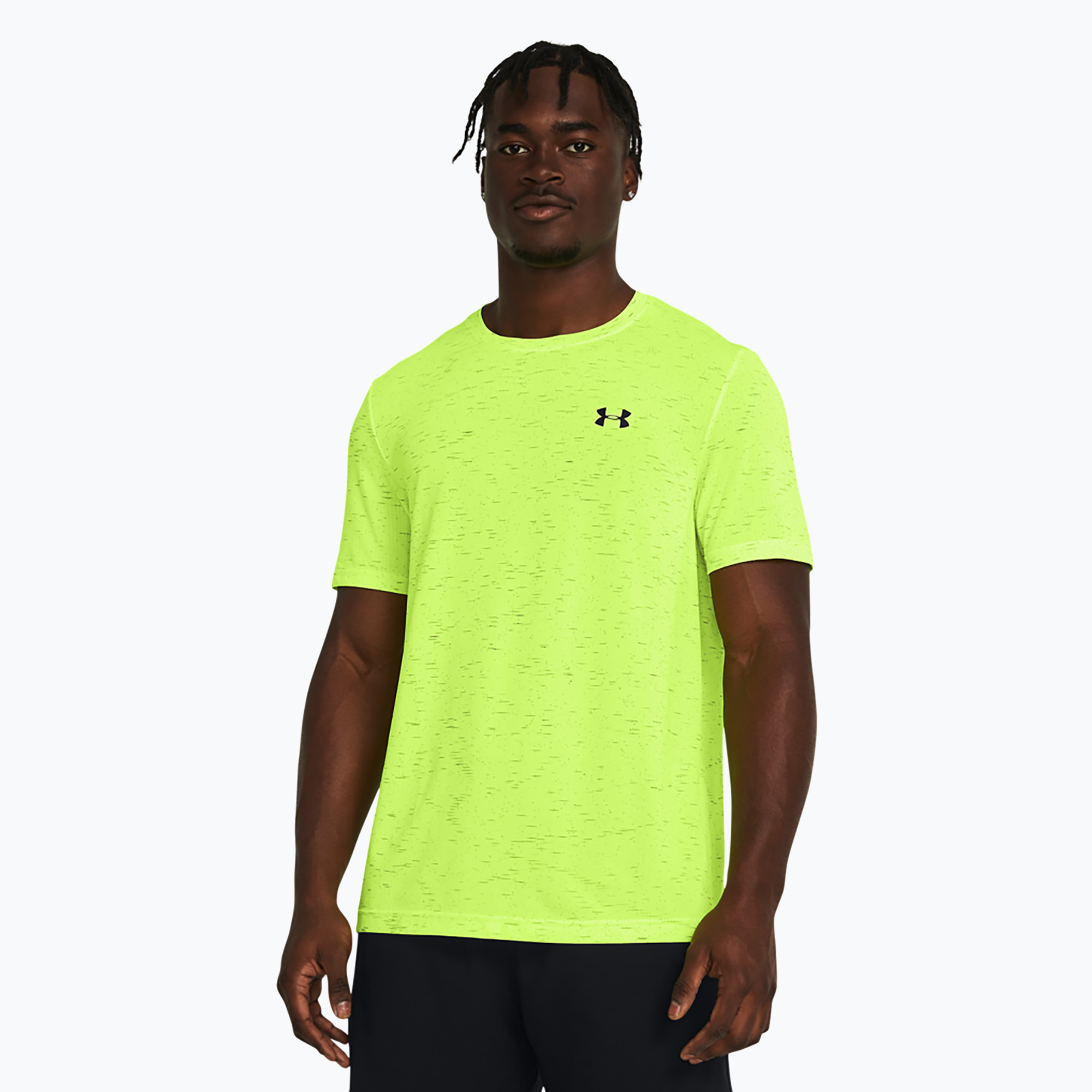 Koszulka treningowa męska Under Armour Vanish Seamless high-vis yellow/black | WYSYŁKA W 24H | 30 DNI NA ZWROT