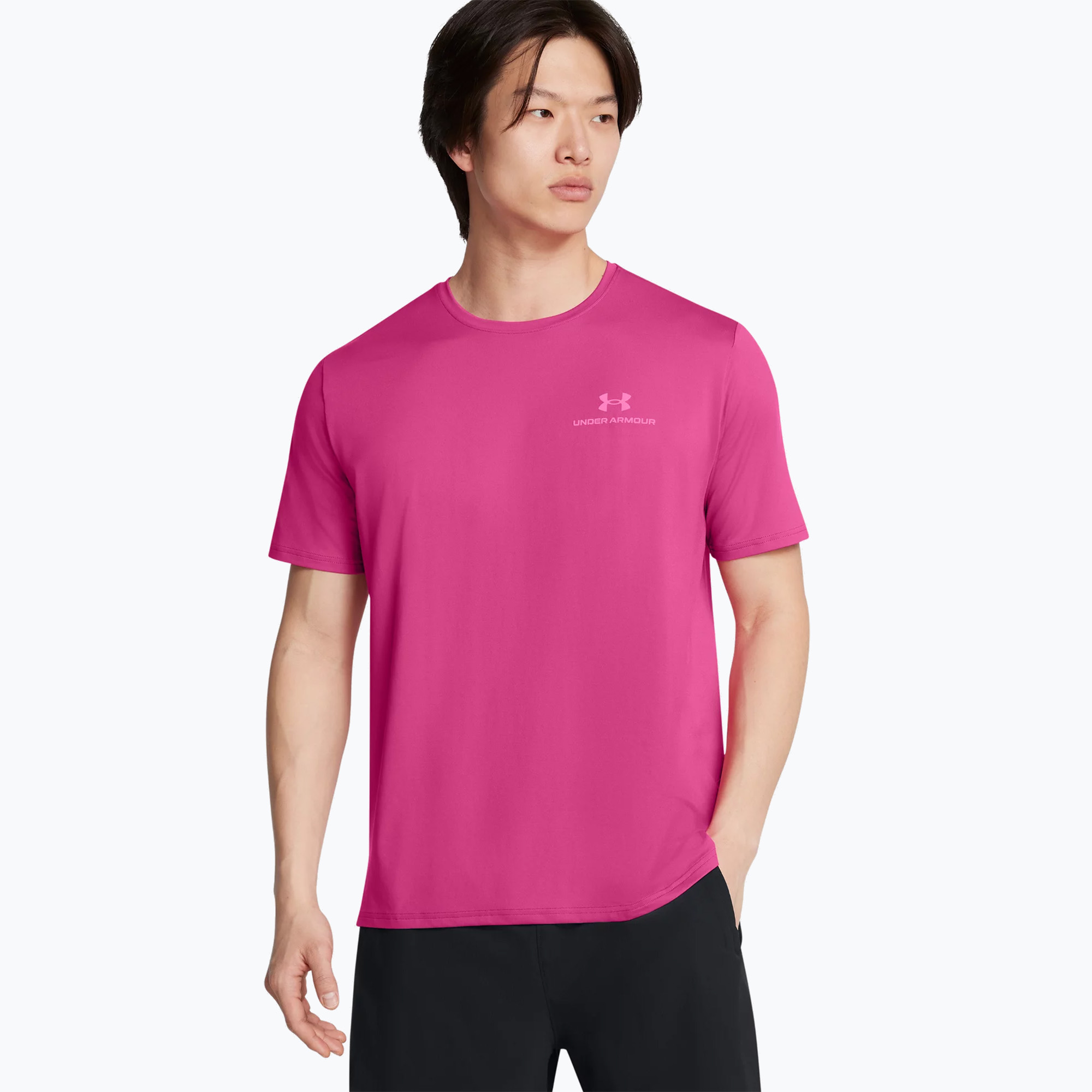 Koszulka treningowa męska Under Armour Vanish Energy astro pink/astro pink | WYSYŁKA W 24H | 30 DNI NA ZWROT