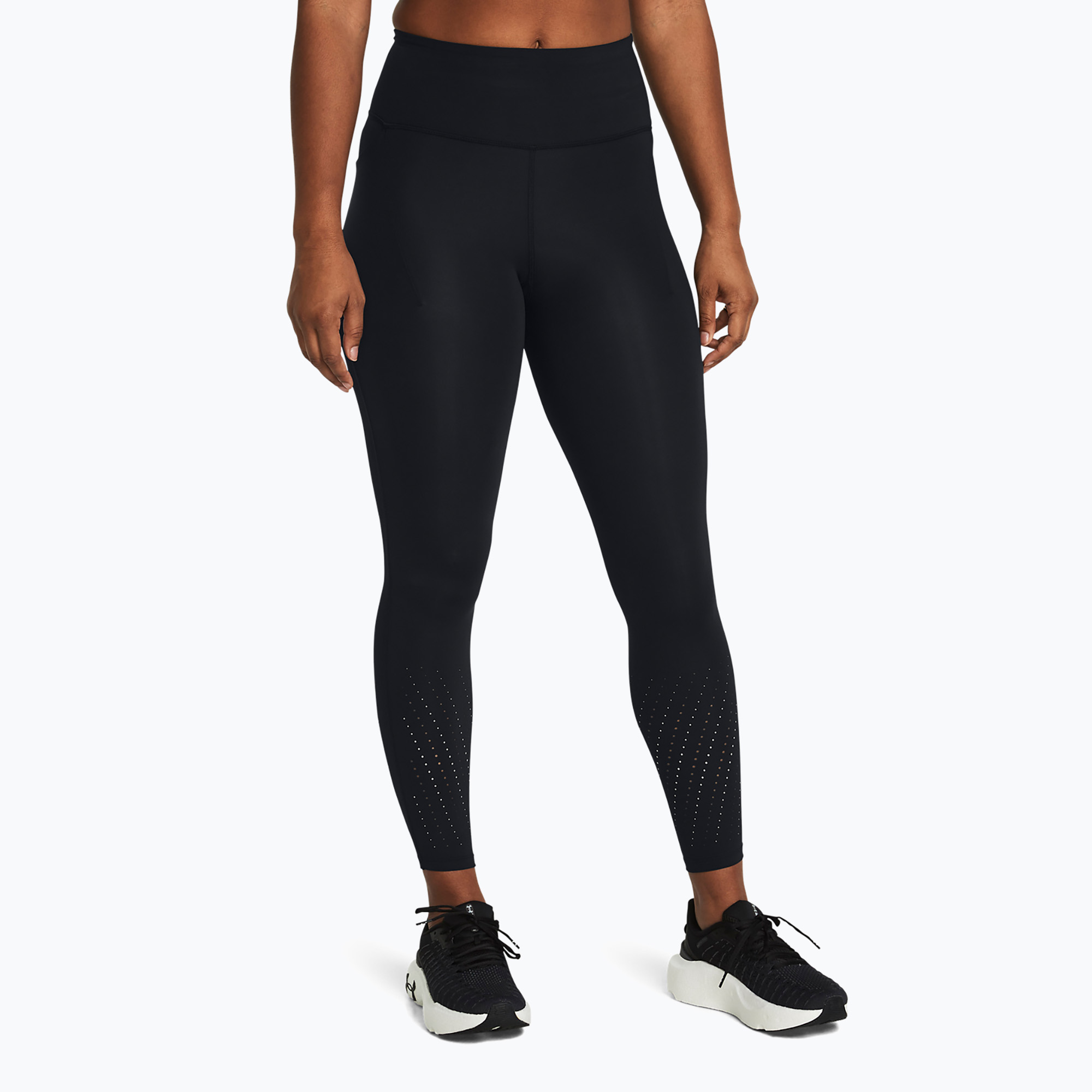 Legginsy do biegania damskie Under Armour Launch Elite Ankle black / reflective | WYSYŁKA W 24H | 30 DNI NA ZWROT