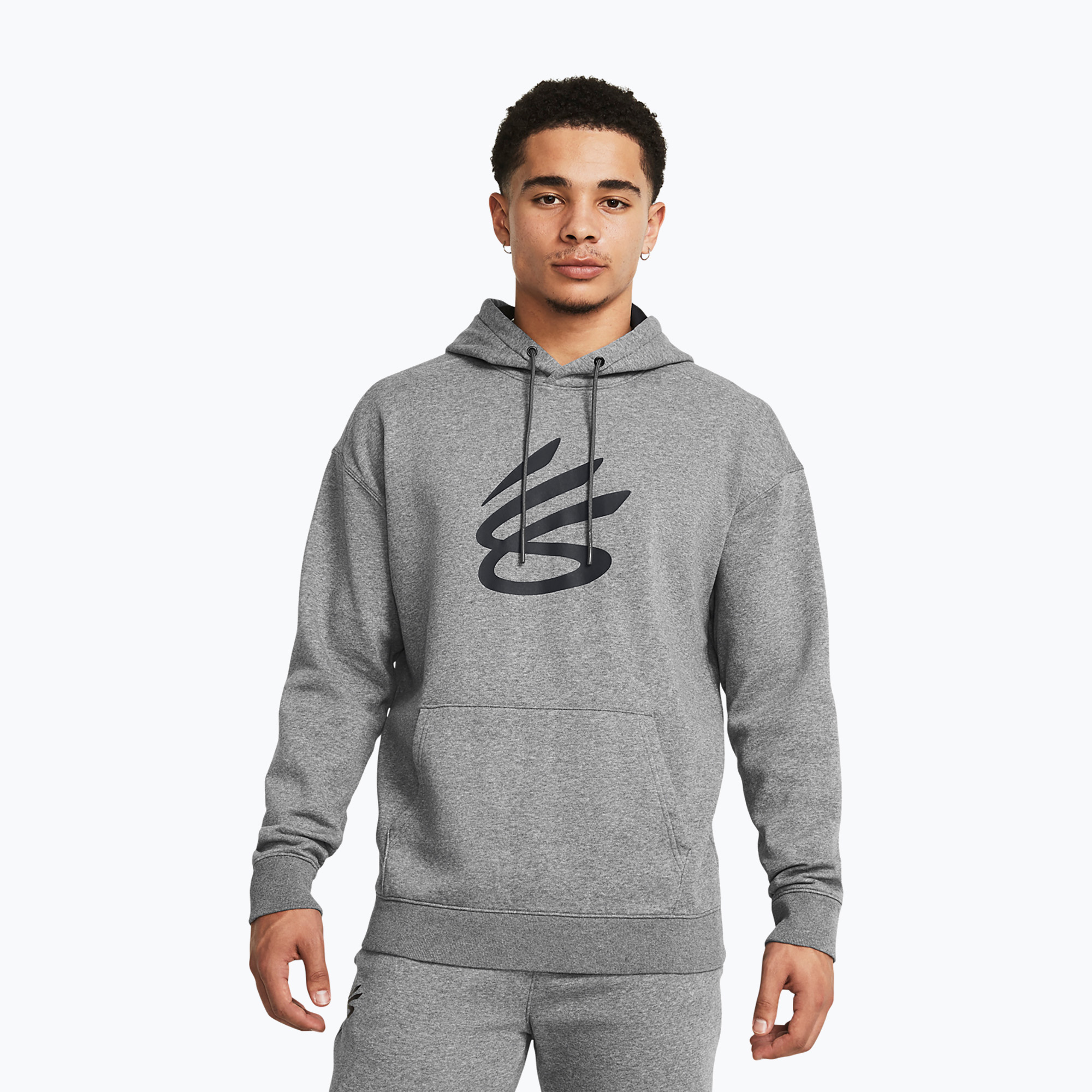 Bluza męska Under Armour Curry Splash Hoodie castlerock/black | WYSYŁKA W 24H | 30 DNI NA ZWROT