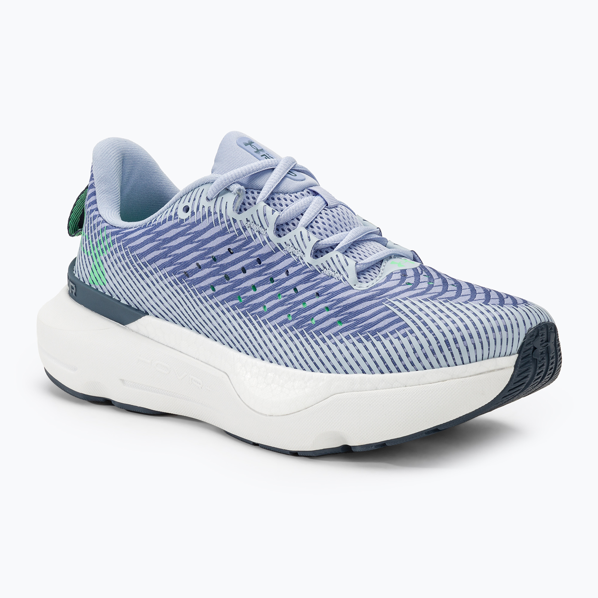 Buty do biegania damskie Under Armour Infinite Pro celeste/starlight/matrix green | WYSYŁKA W 24H | 30 DNI NA ZWROT