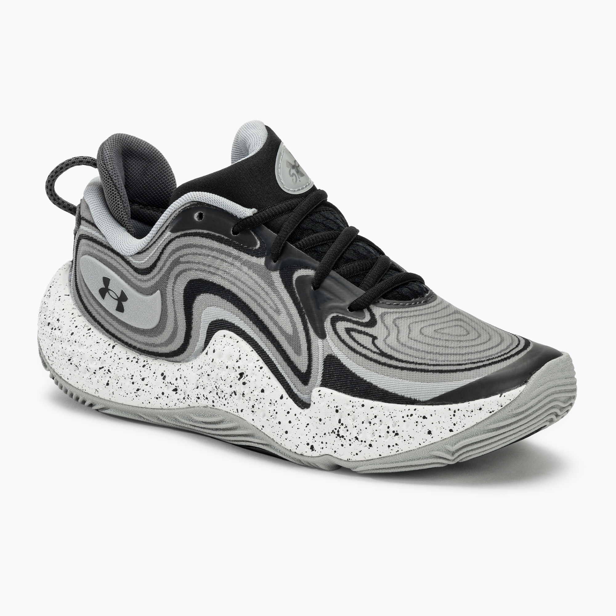 Buty do koszykówki Under Armour Spawn 6 mod gray/black/black | WYSYŁKA W 24H | 30 DNI NA ZWROT