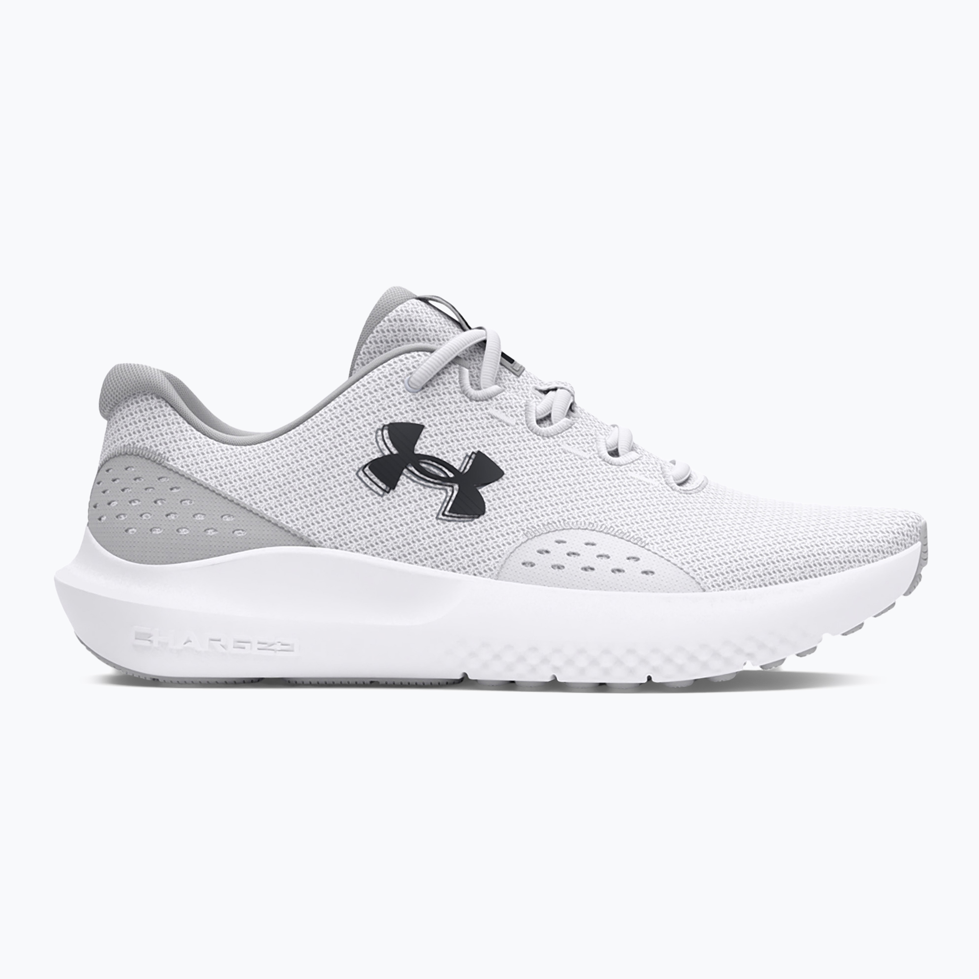 Buty do biegania męskie Under Armour Charged Surge 4 white/halo gray/black | WYSYŁKA W 24H | 30 DNI NA ZWROT