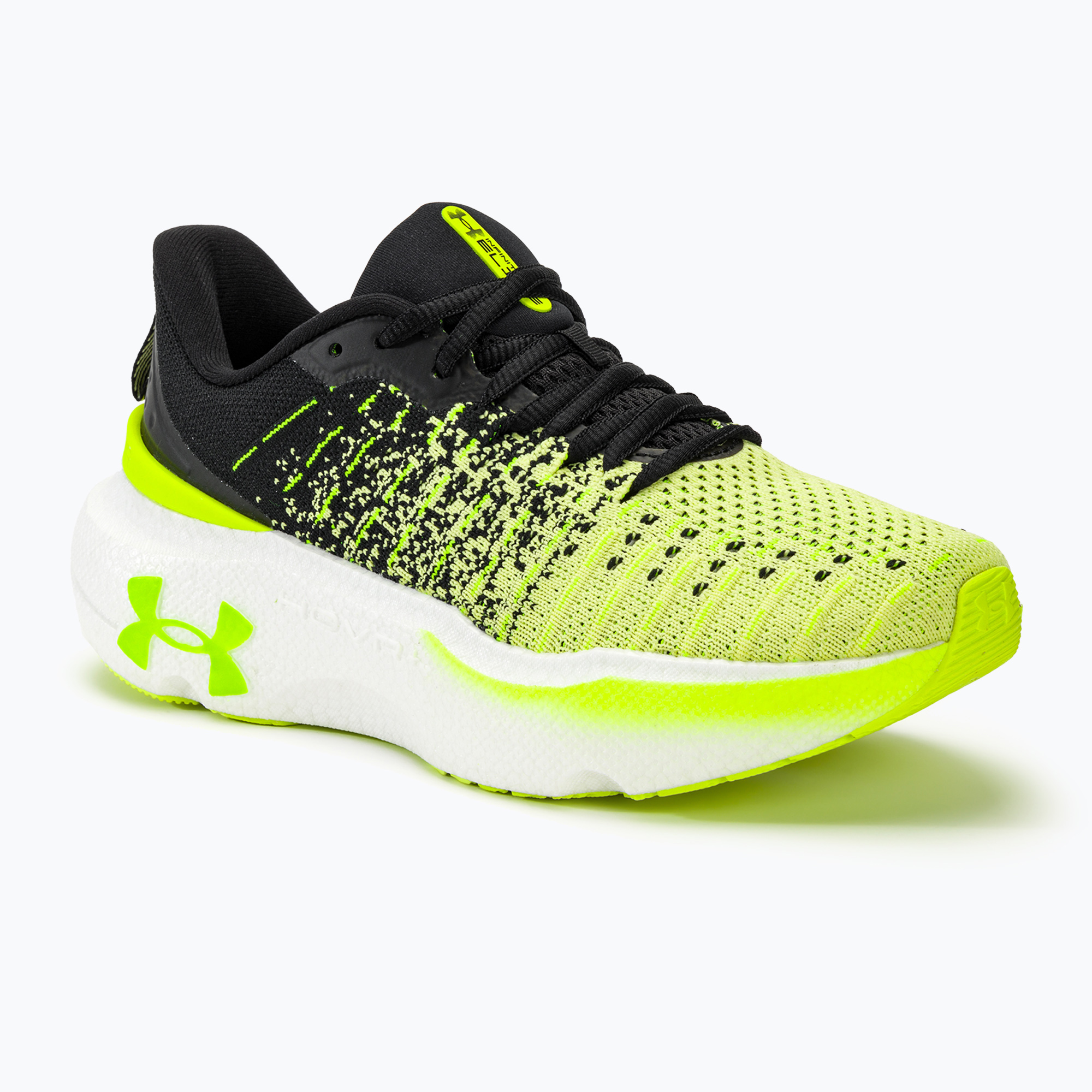 Buty do biegania damskie Under Armour Infinite Elite black/sonic yellow/high vis yellow | WYSYŁKA W 24H | 30 DNI NA ZWROT