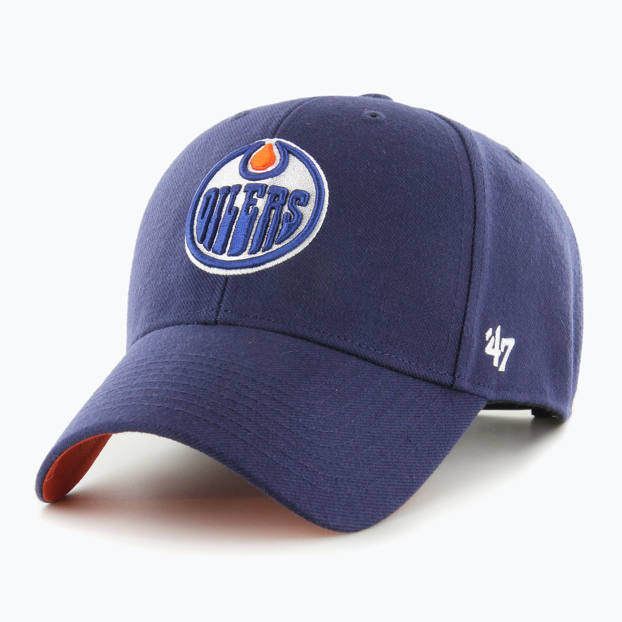 Czapka z daszkiem 47 Brand NHL Edmonton Oilers Ballpark Snap MVP light navy 