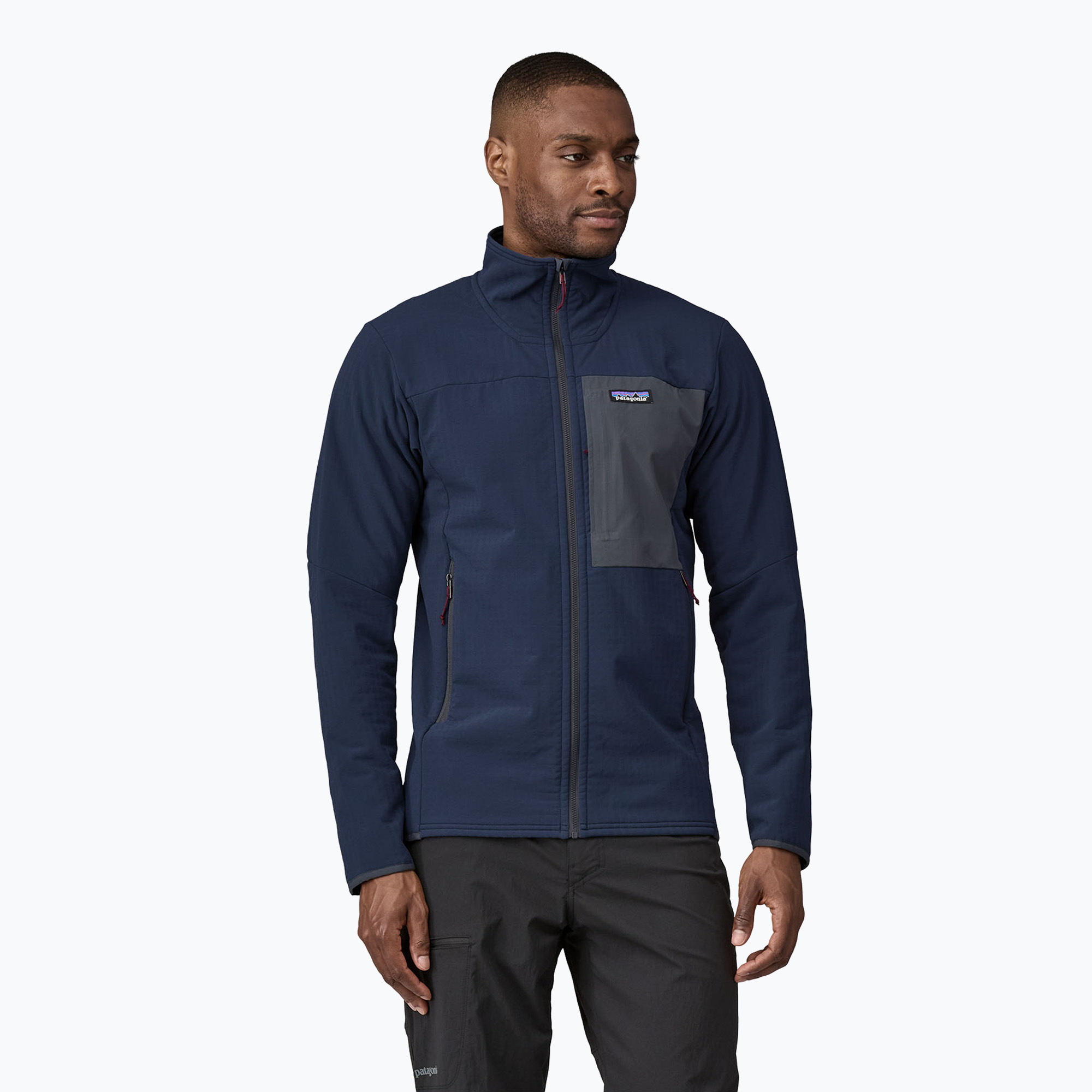 Kurtka softshell męska Patagonia R2 TechFace new navy | WYSYŁKA W 24H | 30 DNI NA ZWROT