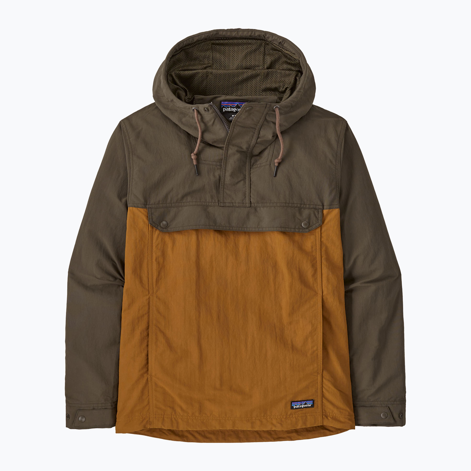 Kurtka przeciwwiatrowa męska Patagonia Isthmus Anorak shelter brown | WYSYŁKA W 24H | 30 DNI NA ZWROT