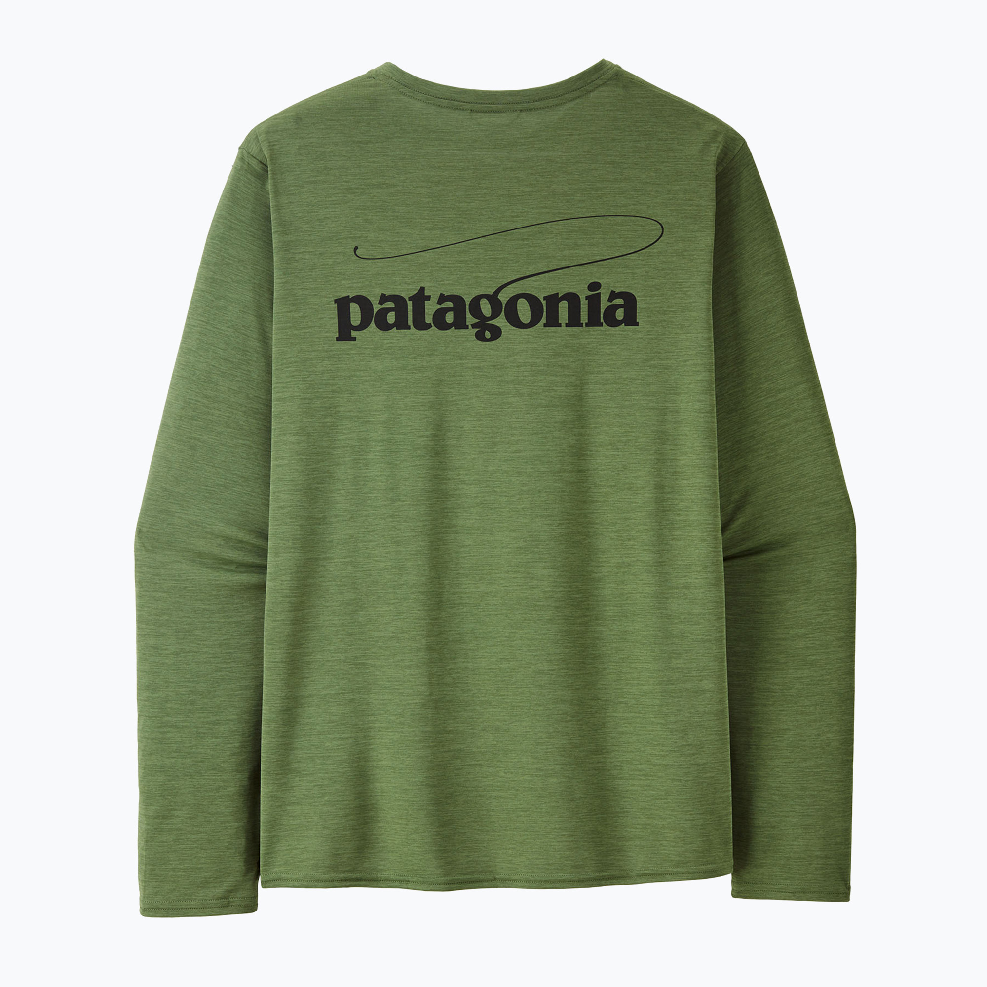 Longsleeve męski Patagonia Cap Cool Daily Graphic Shirt-Waters casting logo/terrain green x-dye | WYSYŁKA W 24H | 30 DNI NA ZWROT