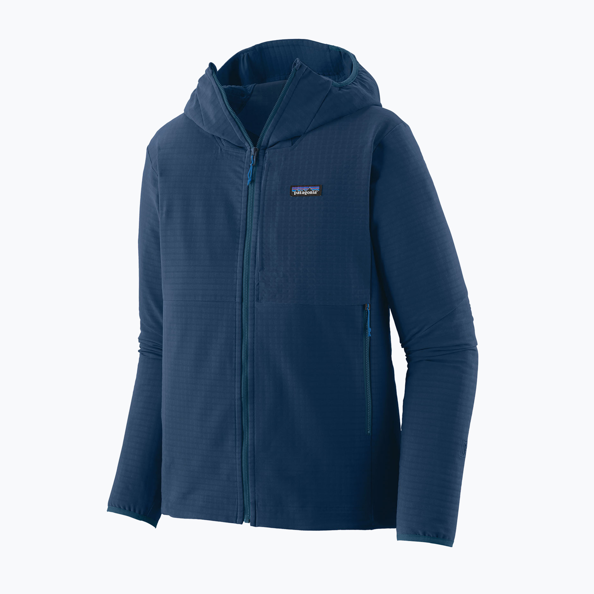 Bluza męska Patagonia R1 TechFace Hoody tidepool blue | WYSYŁKA W 24H | 30 DNI NA ZWROT