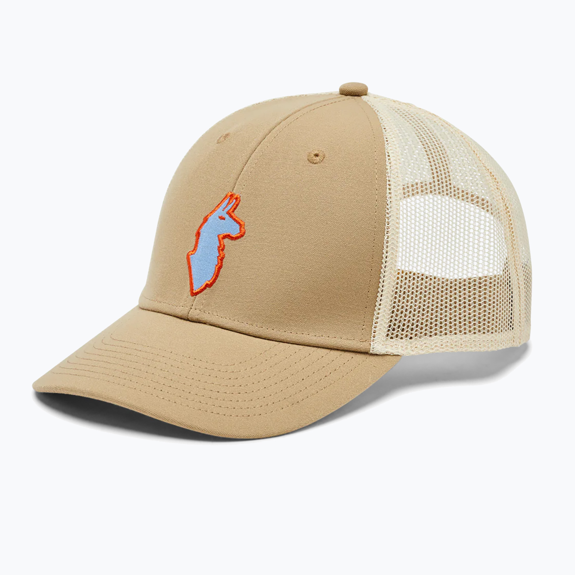 Czapka z daszkiem Cotopaxi Llama Trucker desert 