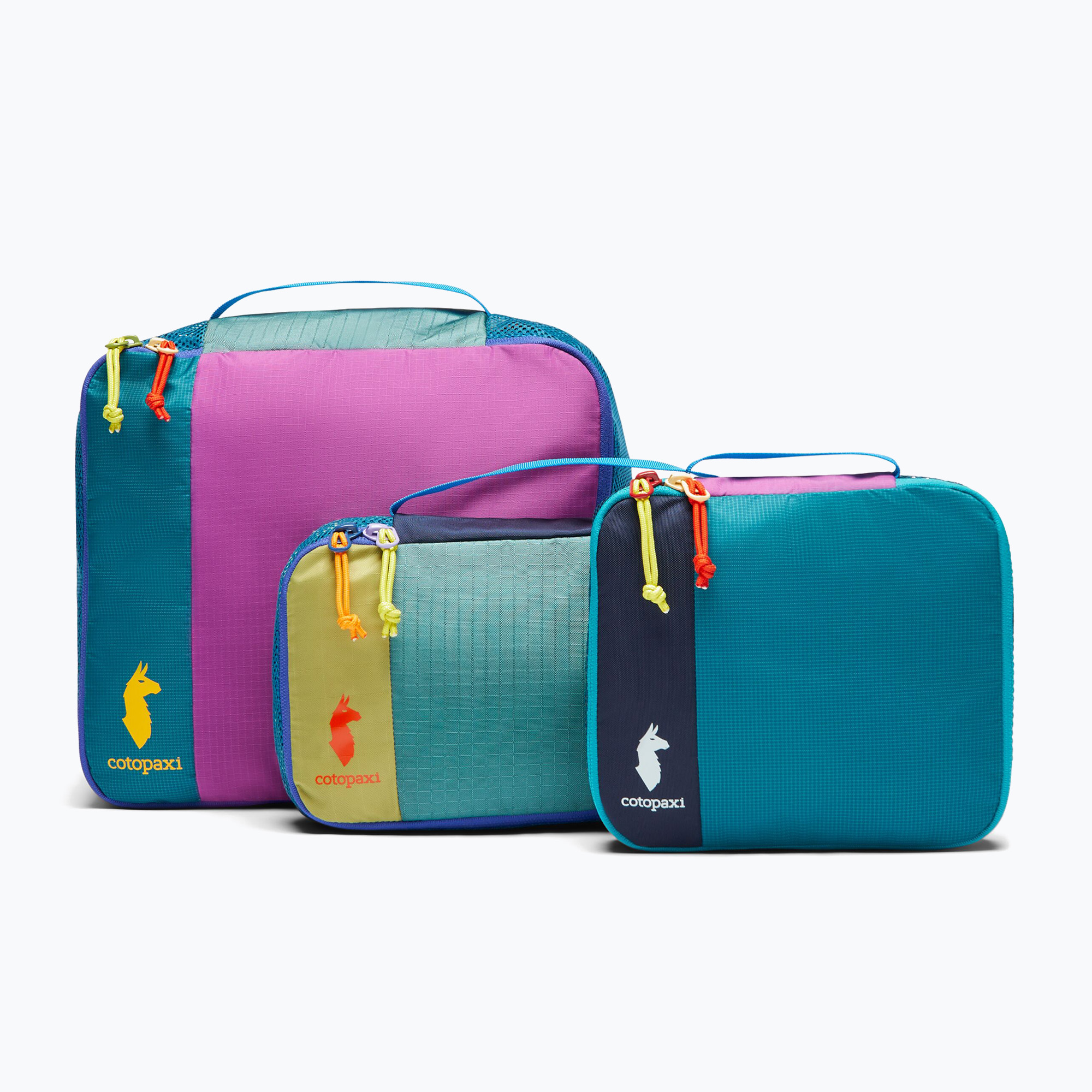 Zestaw organizerów Cotopaxi Cubo Packing Travel Bundle del dia 