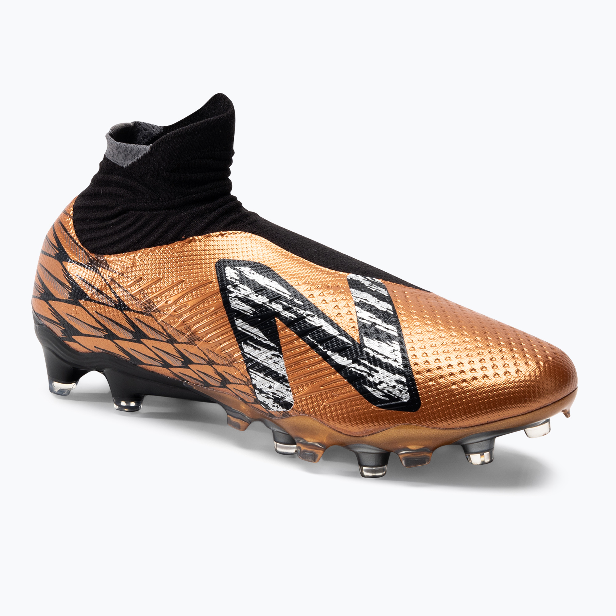 Zdjęcia - Buty piłkarskie New Balance  męskie  Tekela Pro V4+ FG copper | WYSYŁKA W 24 