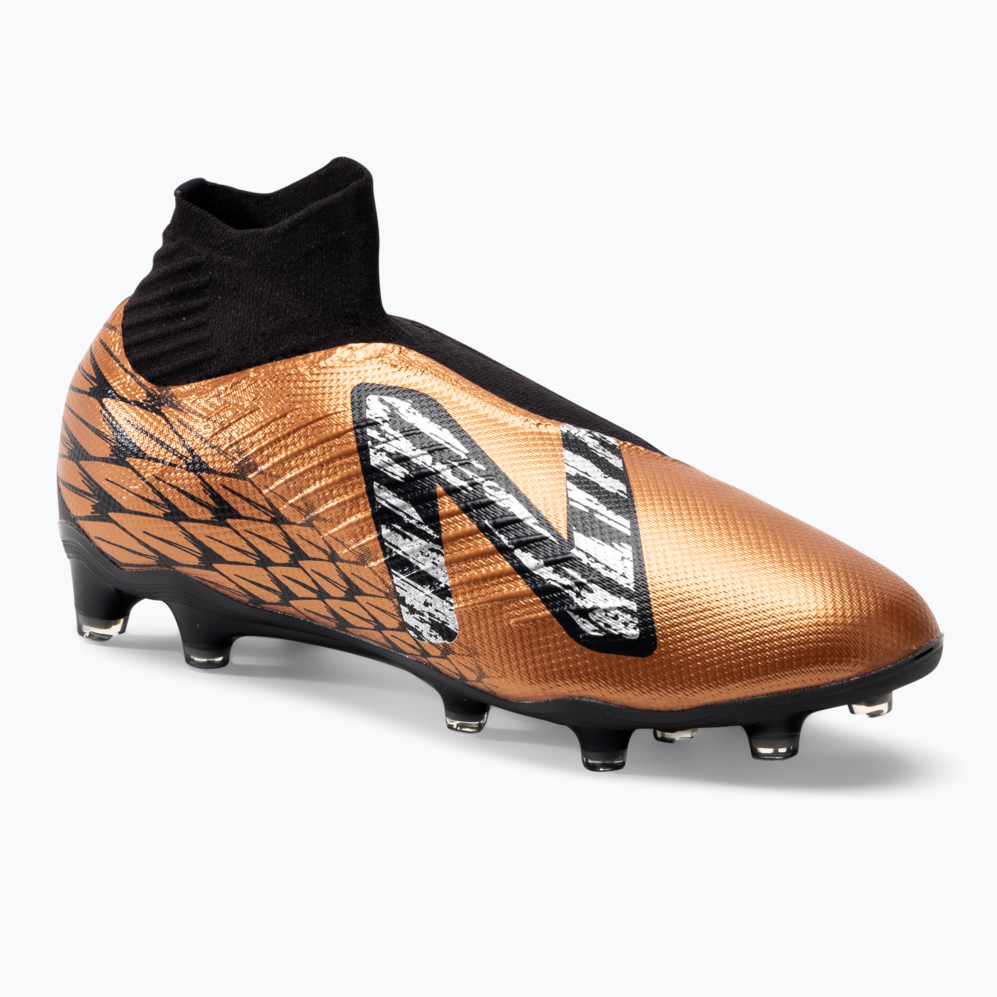 Buty piłkarskie męskie New Balance Tekela Magia V4+ FG copper | WYSYŁKA W 24H | 30 DNI NA ZWROT