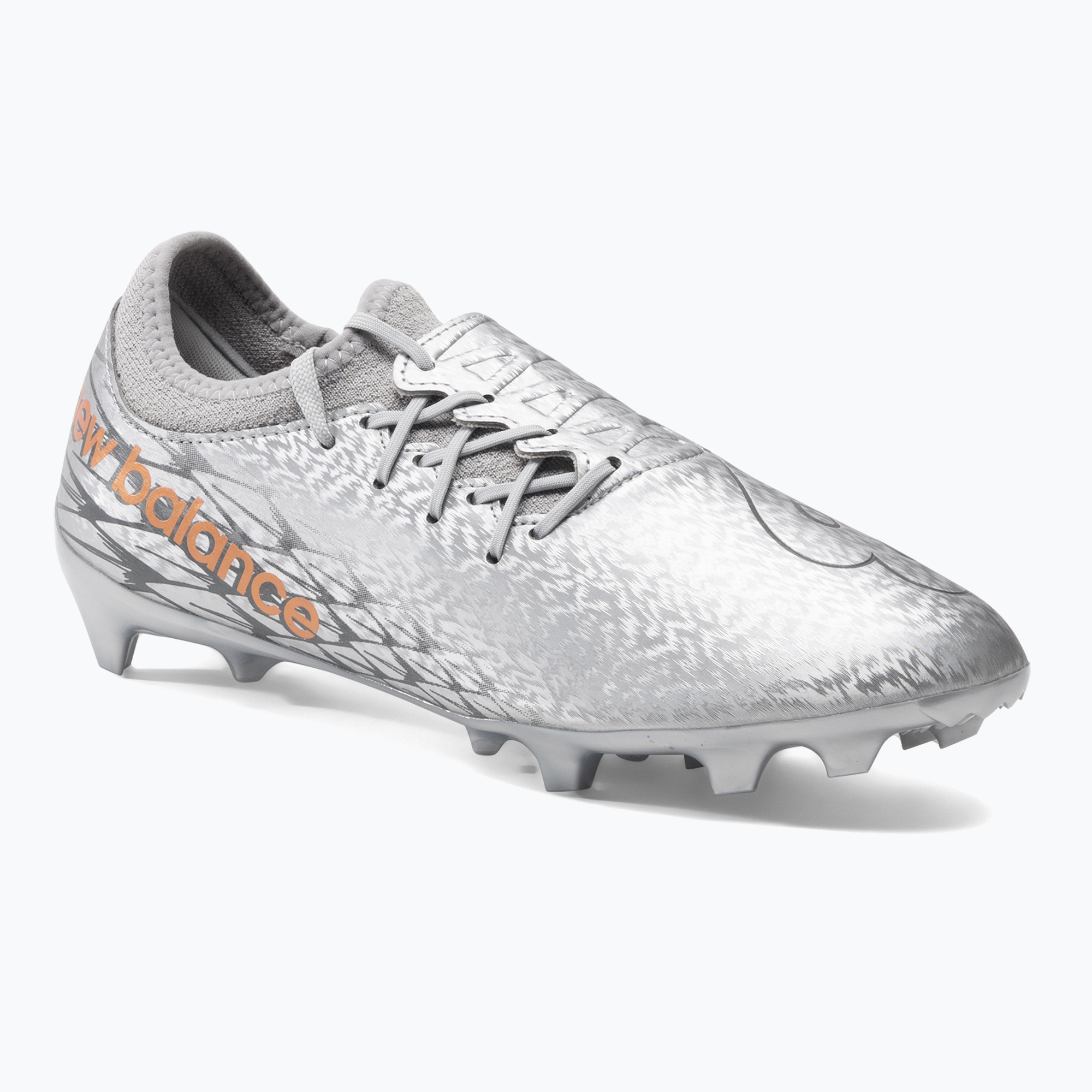 Buty piłkarskie męskie New Balance Furon Dispatch V7+ FG silver | WYSYŁKA W 24H | 30 DNI NA ZWROT