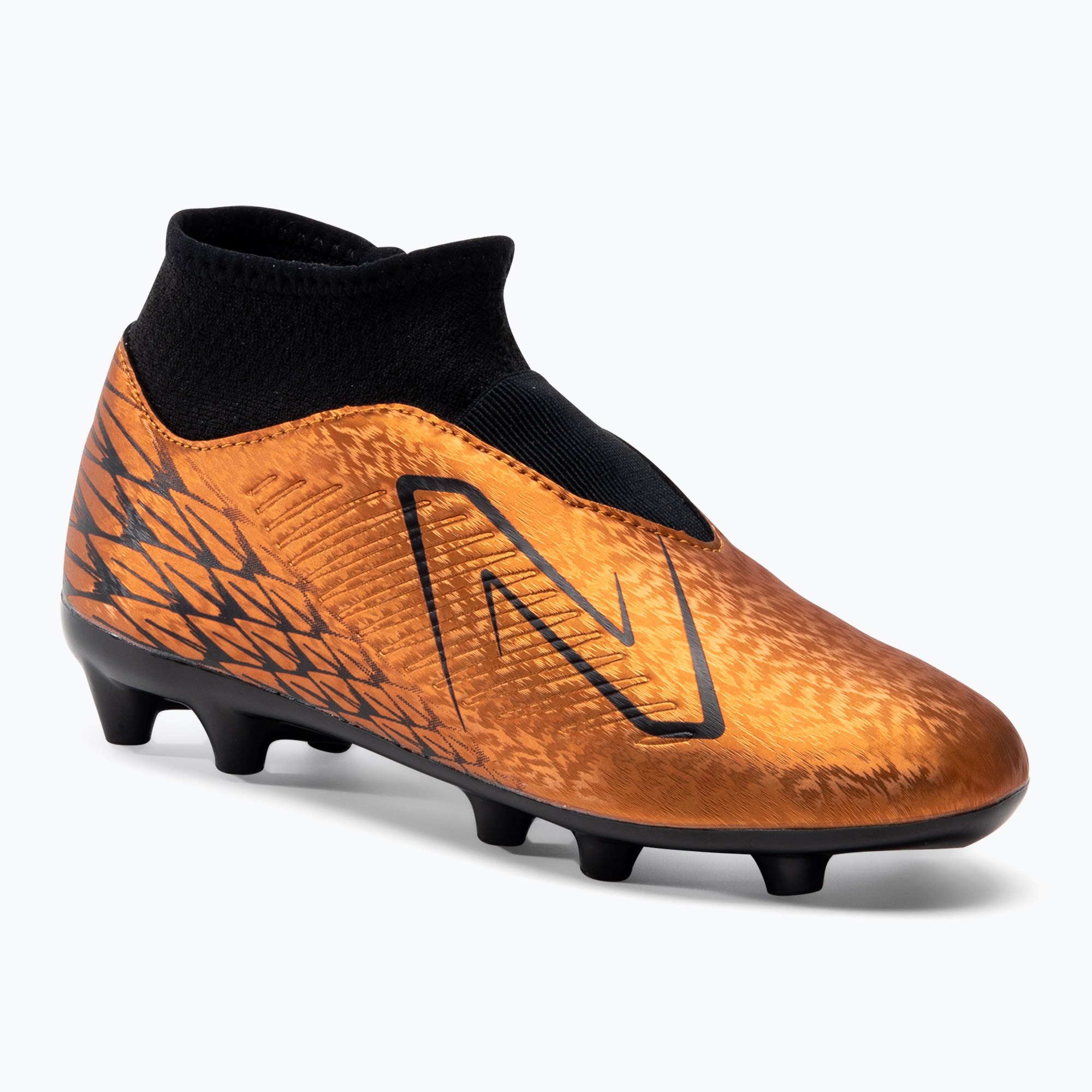 Buty piłkarskie dziecięce New Balance Tekela V4 Magique JNR FG copper | WYSYŁKA W 24H | 30 DNI NA ZWROT