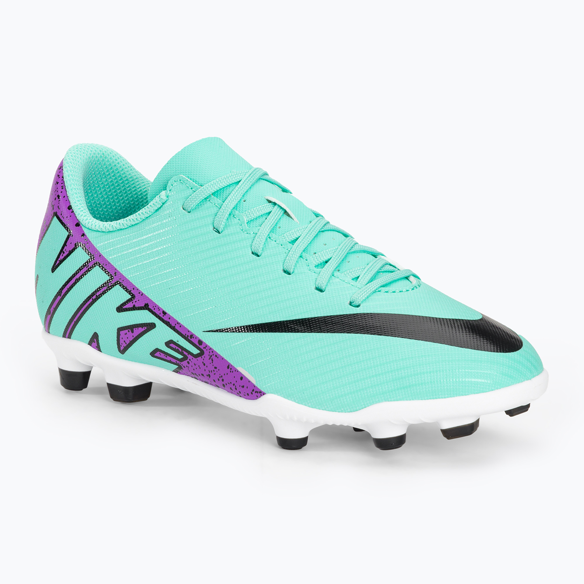 Buty piłkarskie dziecięce Nike JR Mercurial Zoom Vapor 15 FG/MG hyper turquoise/black/ white/fuchsia dream | WYSYŁKA W 24H | 30 DNI NA ZWROT