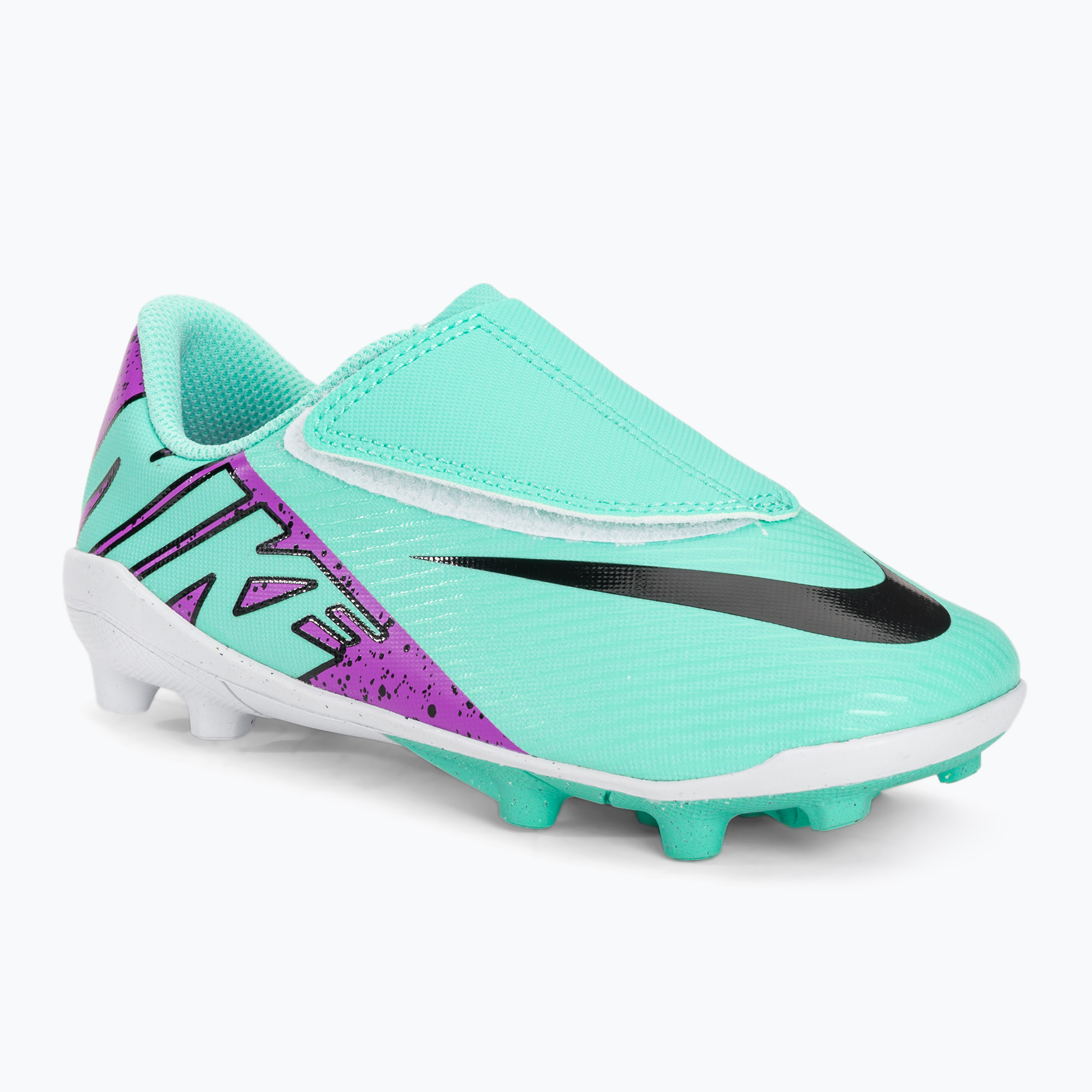 Buty piłkarskie dziecięce Nike JR Mercurial Vapor 15 Club MG hyper turquoise/black/ white/fuchsia dream | WYSYŁKA W 24H | 30 DNI NA ZWROT