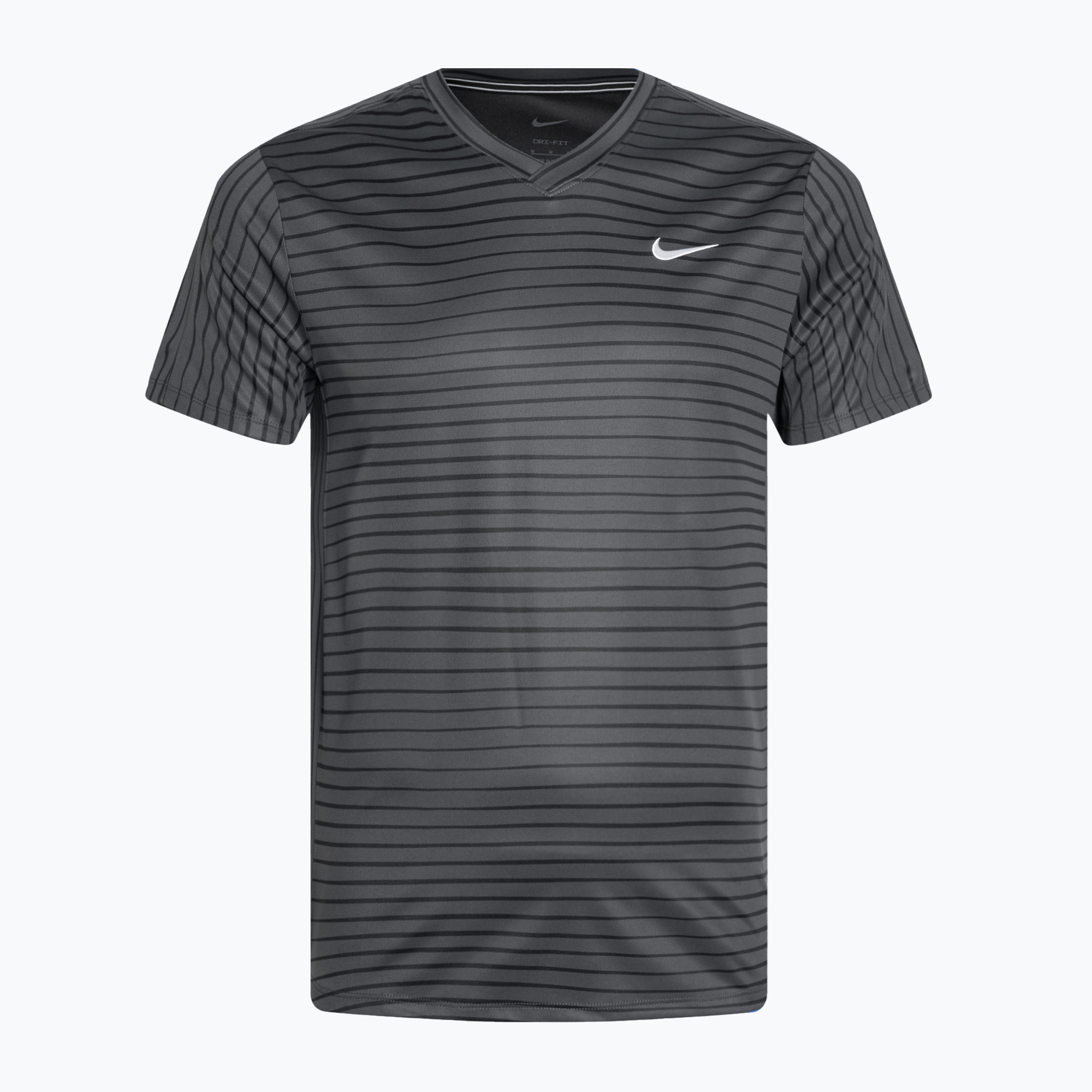 Koszulka tenisowa męska Nike Court Dri-Fit Top Novelty anthracite/white | WYSYŁKA W 24H | 30 DNI NA ZWROT