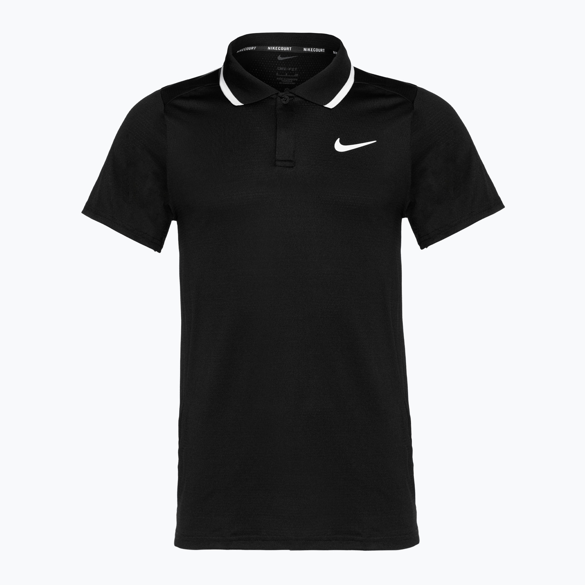 Koszulka polo tenisowa męska Nike Court Dri-Fit Advantage black/white | WYSYŁKA W 24H | 30 DNI NA ZWROT