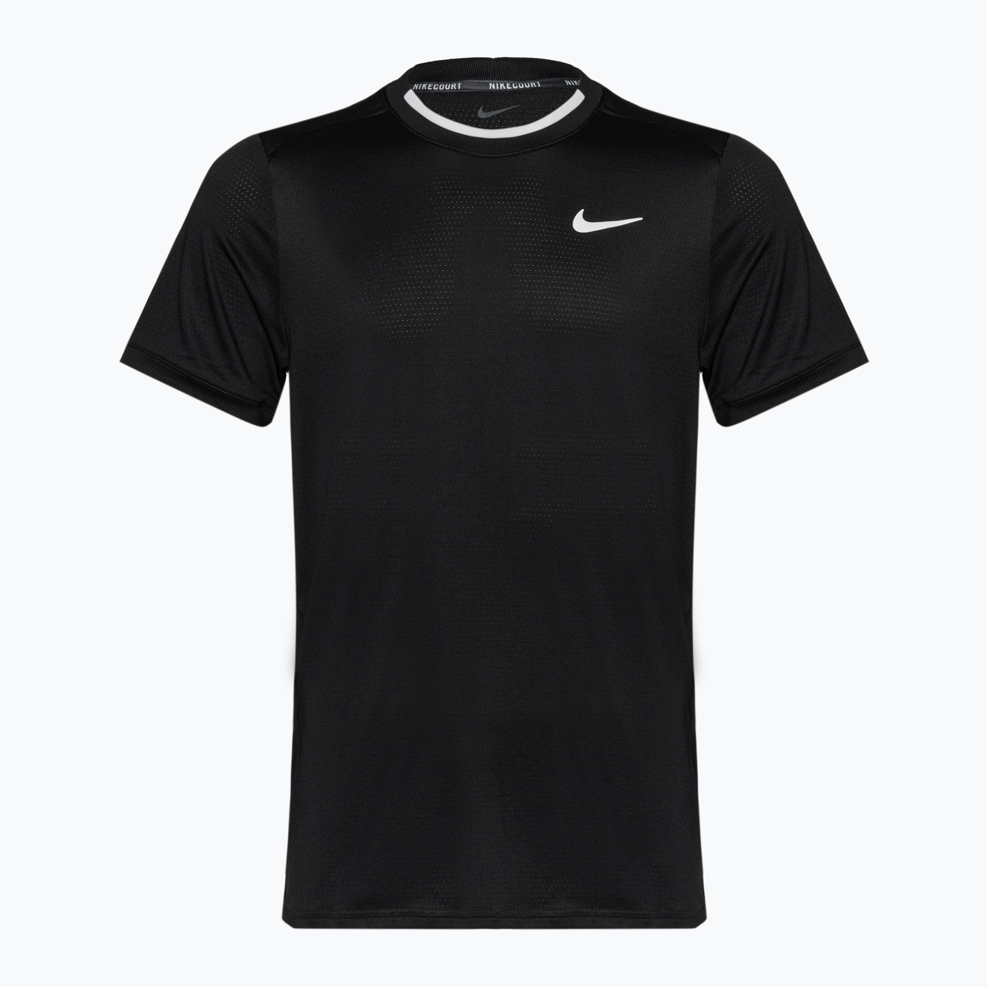 Koszulka tenisowa męska Nike Court Dri-Fit Advantage black/white | WYSYŁKA W 24H | 30 DNI NA ZWROT