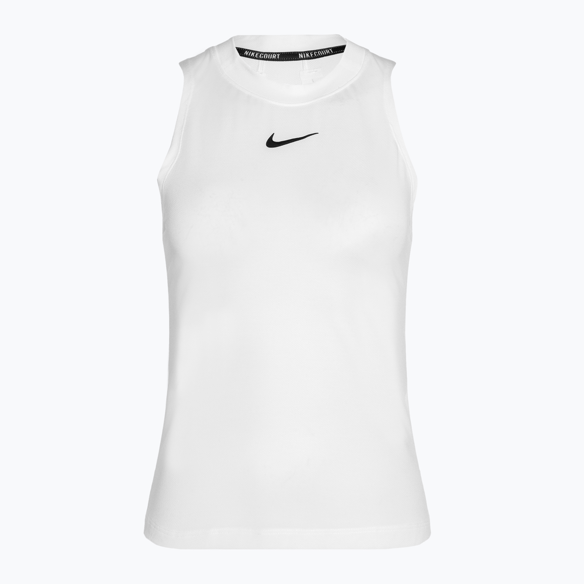 Tank top tenisowy damski Nike Court Dri-Fit Advantage Tank white/black | WYSYŁKA W 24H | 30 DNI NA ZWROT