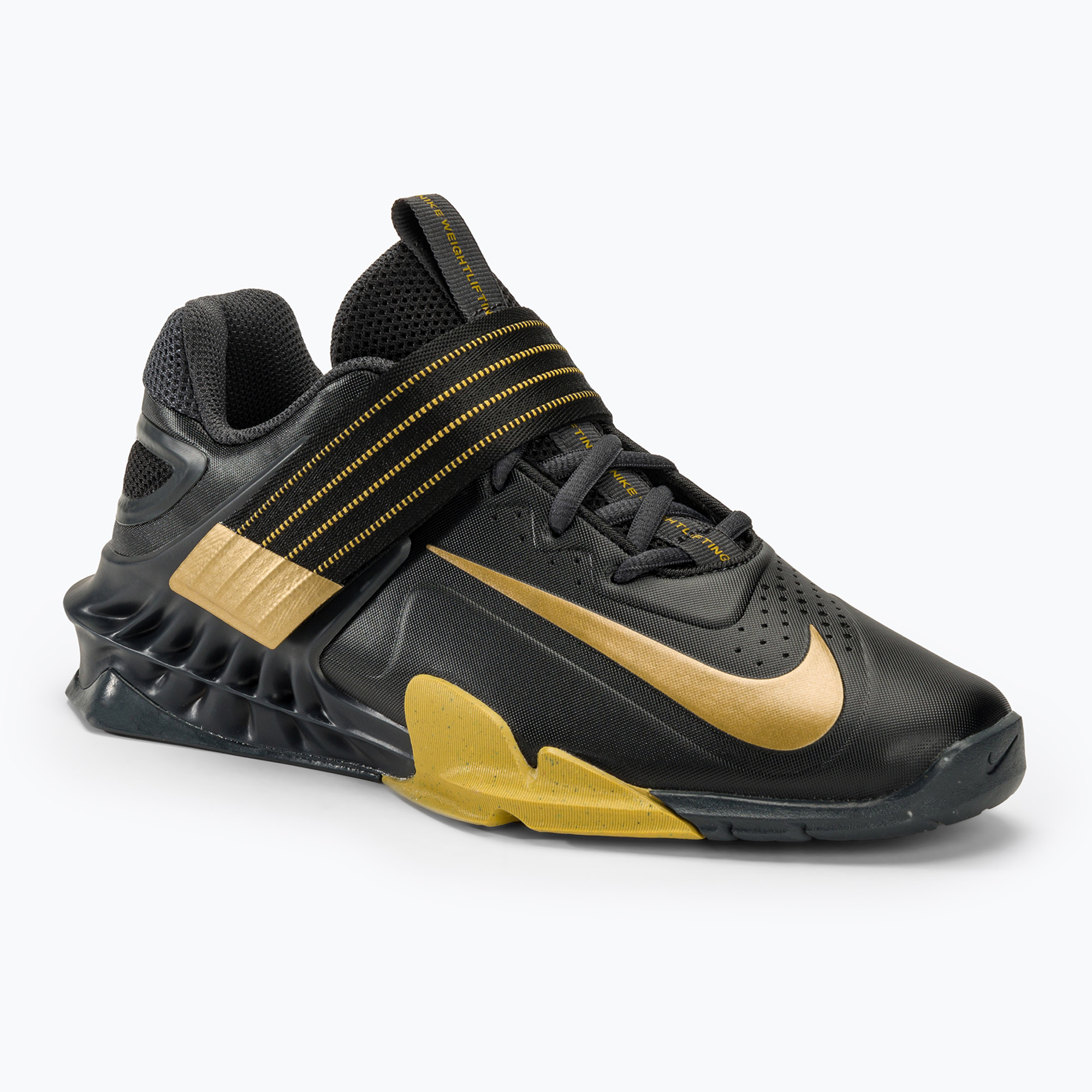 Buty do podnoszenia ciężarów Nike Savaleos black/met gold antgracite infinite gold | WYSYŁKA W 24H | 30 DNI NA ZWROT