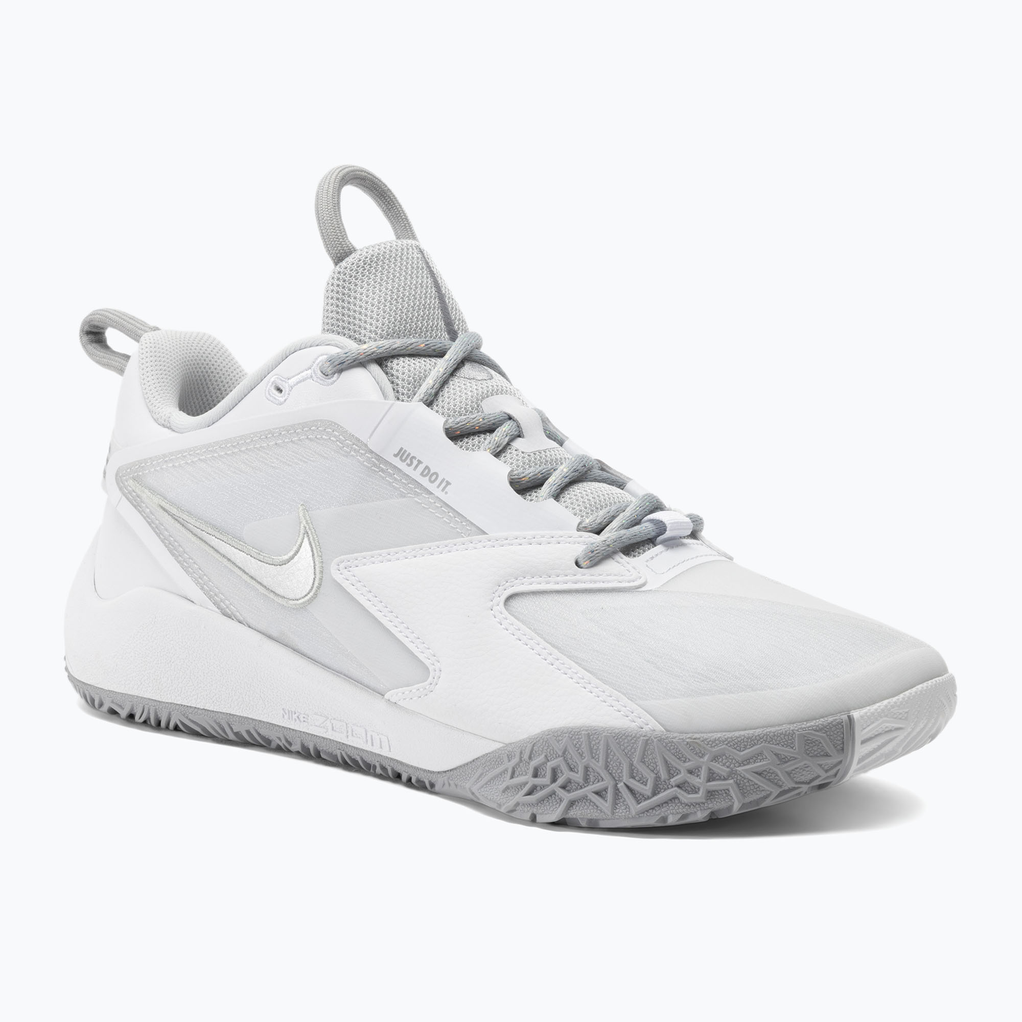 Buty do siatkówki Nike Zoom Hyperace 3 photon dust/mtlc silver-white | WYSYŁKA W 24H | 30 DNI NA ZWROT