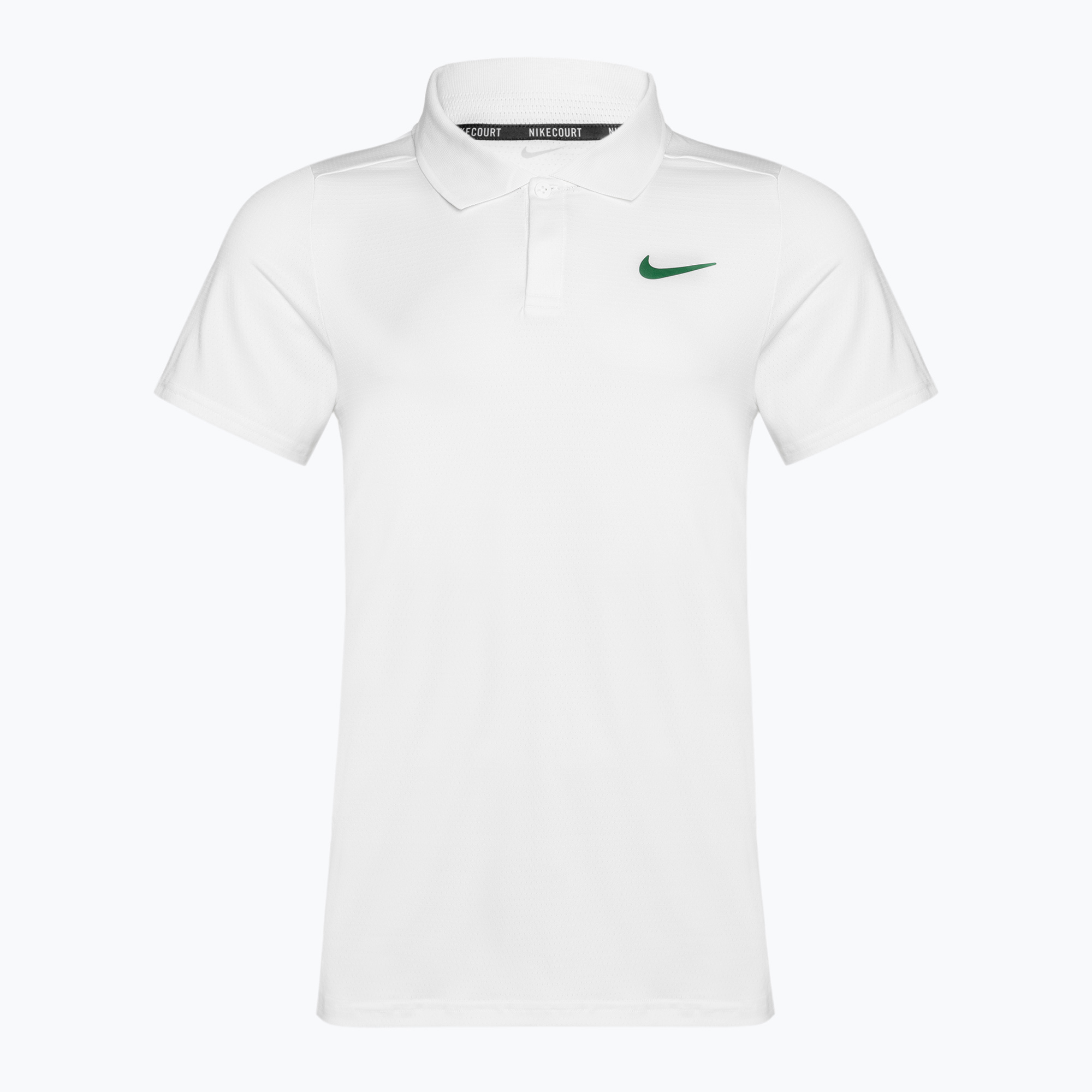 Koszulka polo tenisowa męska Nike Court Dri-Fit Advantage white/malchite | WYSYŁKA W 24H | 30 DNI NA ZWROT