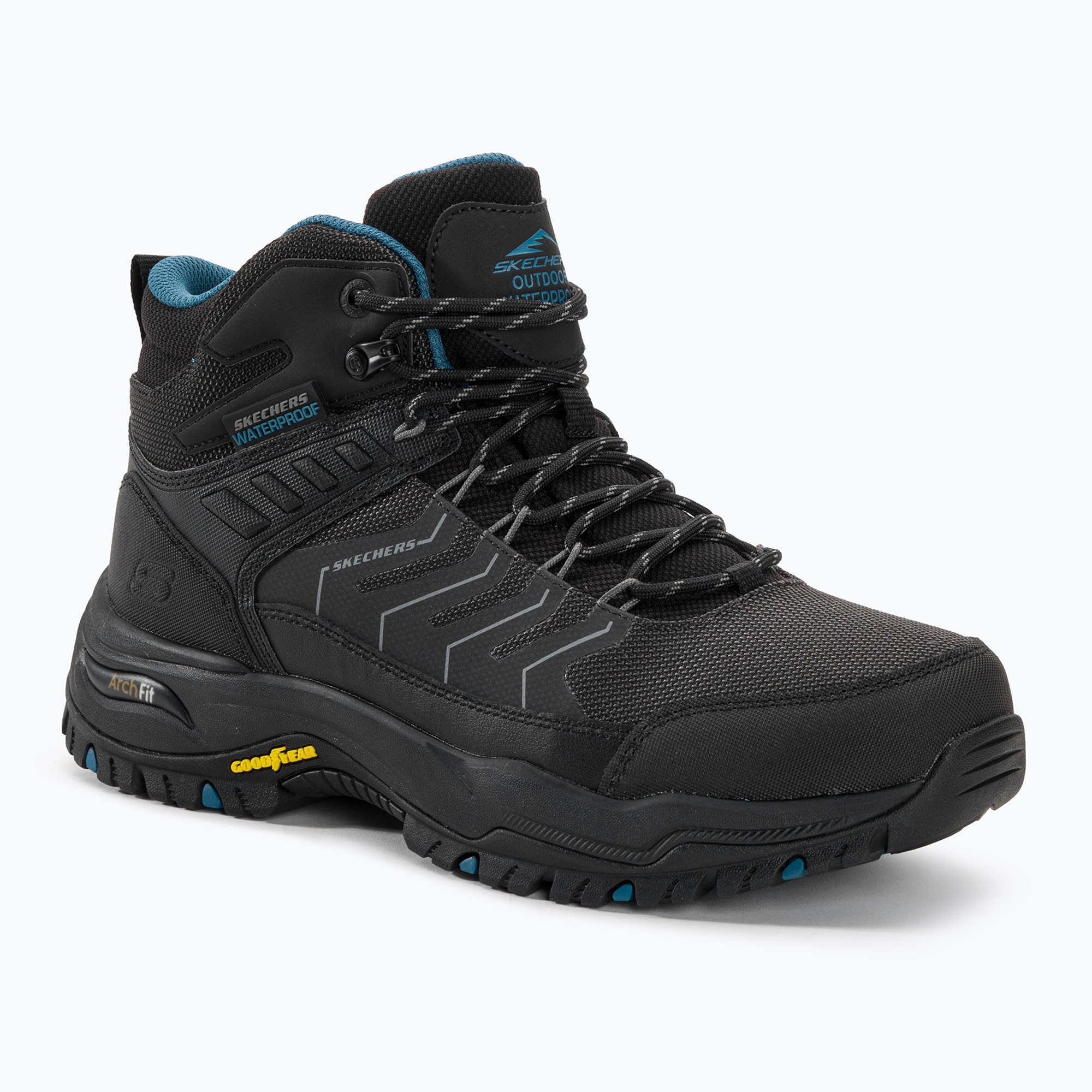 Buty męskie SKECHERS Arch Fit Dawson Raveno black | WYSYŁKA W 24H | 30 DNI NA ZWROT