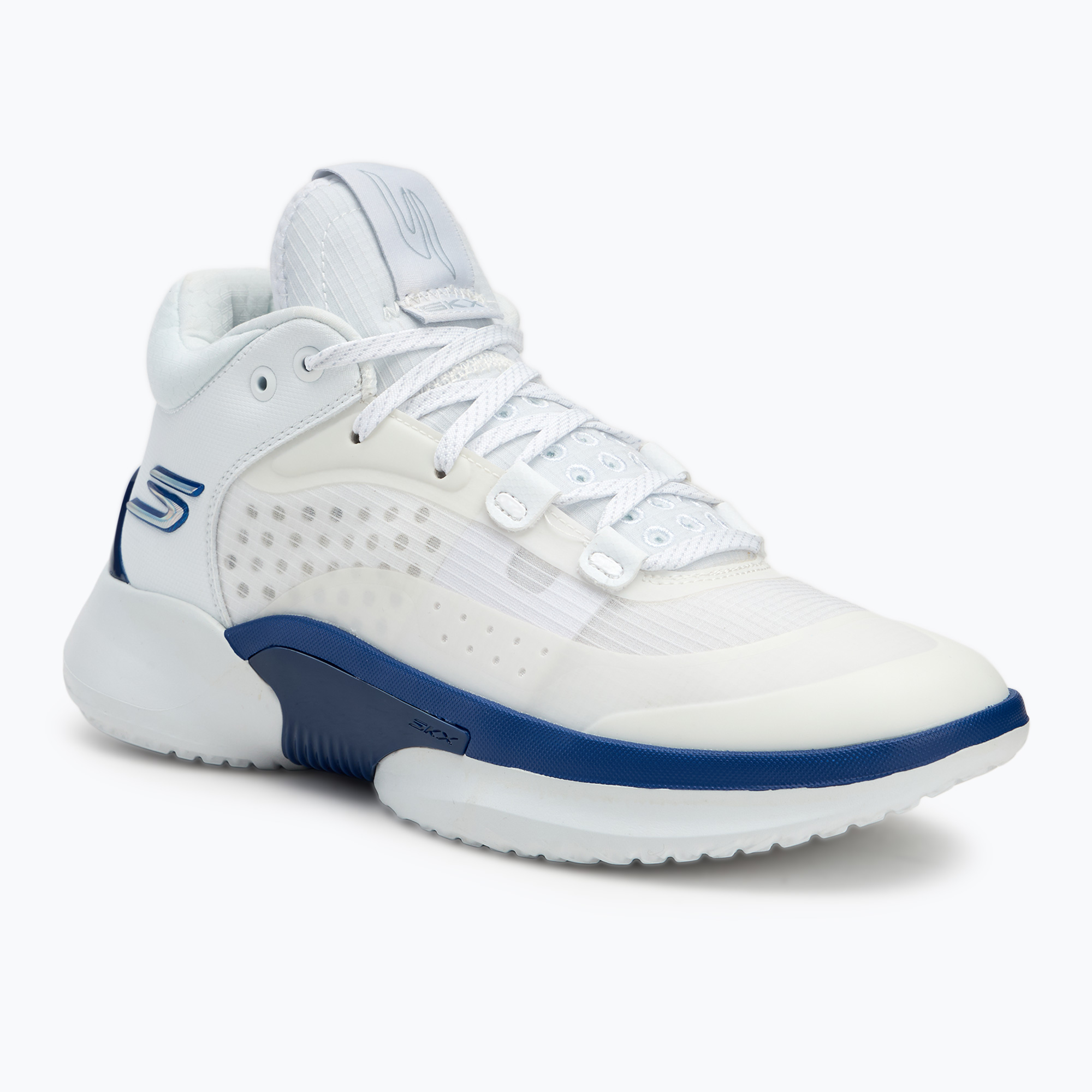 Buty do koszykówki męskie SKECHERS SKX Resagrip white/blue | WYSYŁKA W 24H | 30 DNI NA ZWROT