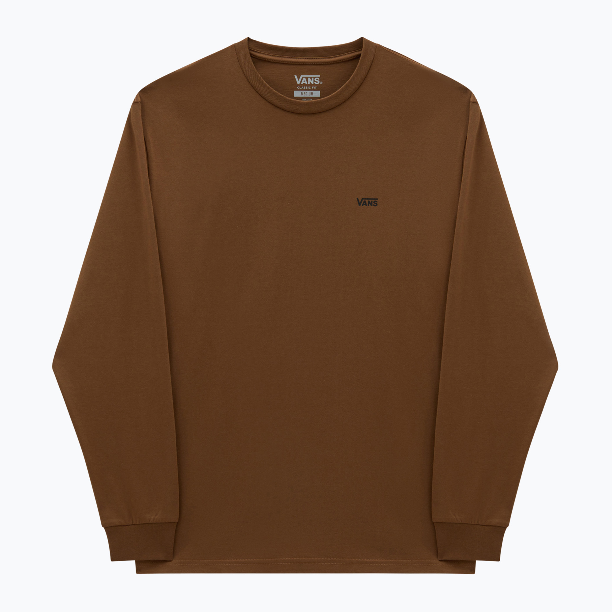 Longsleeve męski Vans Mn Left Chest Hit coffe liquer/black | WYSYŁKA W 24H | 30 DNI NA ZWROT