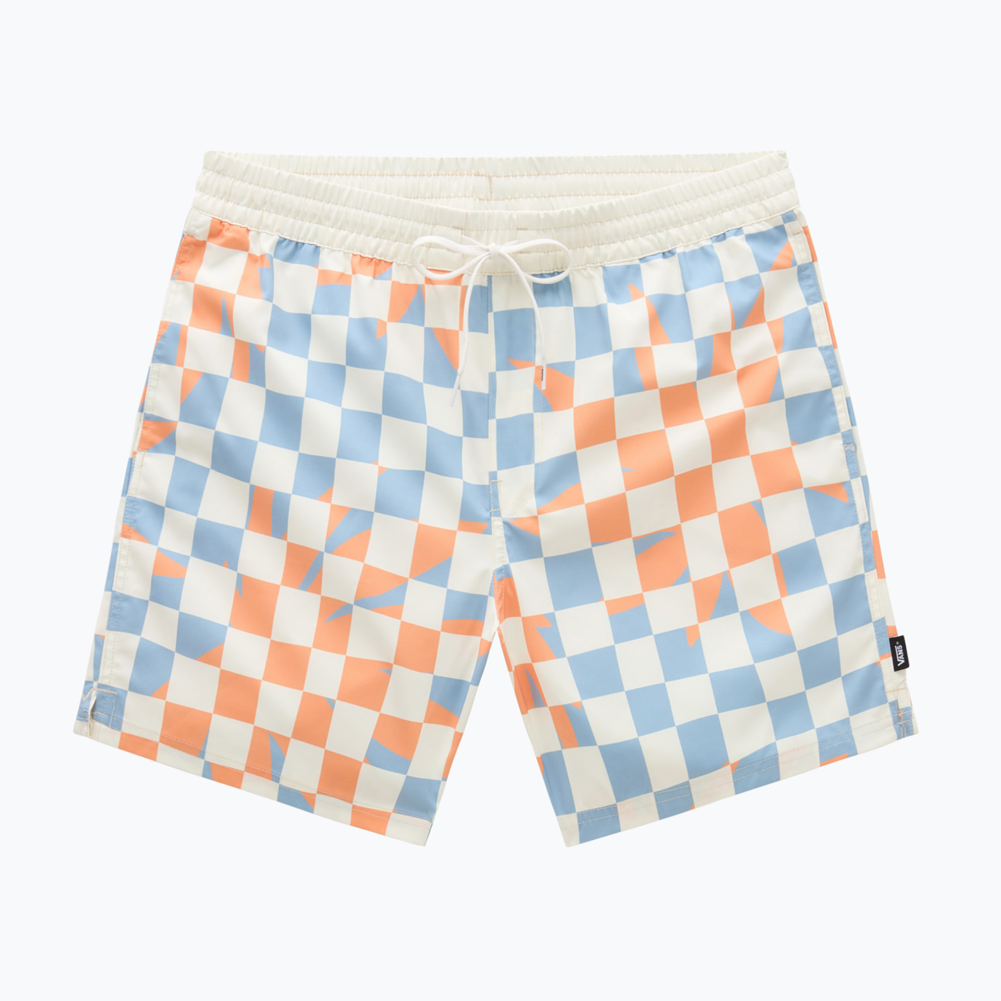 Spodenki męskie Vans Primary Checkboard Elastic Boardshort marshmallow / dusty blue | WYSYŁKA W 24H | 30 DNI NA ZWROT