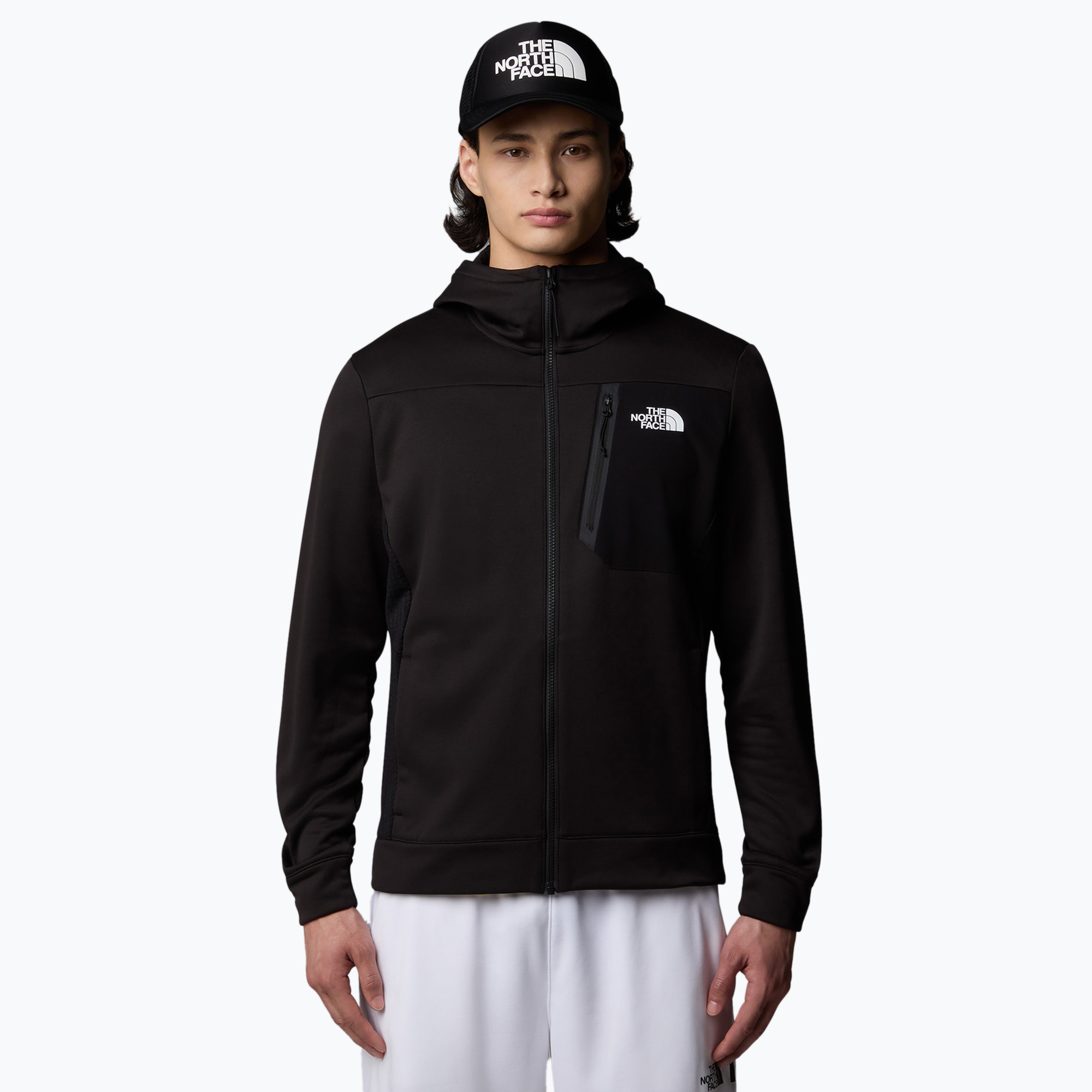 Bluza męska The North Face Mountain Athletics Full Zip Fleece black | WYSYŁKA W 24H | 30 DNI NA ZWROT