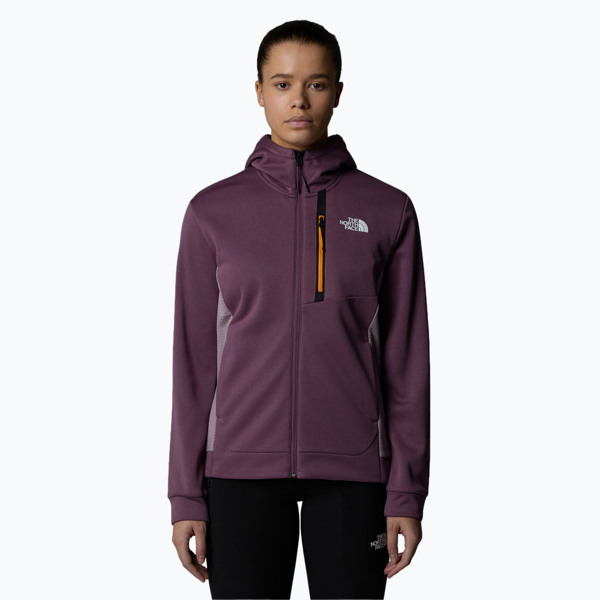 Bluza damska The North Face Mountain Athletics FZ Fleece midnight mauve/ purple chalk | WYSYŁKA W 24H | 30 DNI NA ZWROT