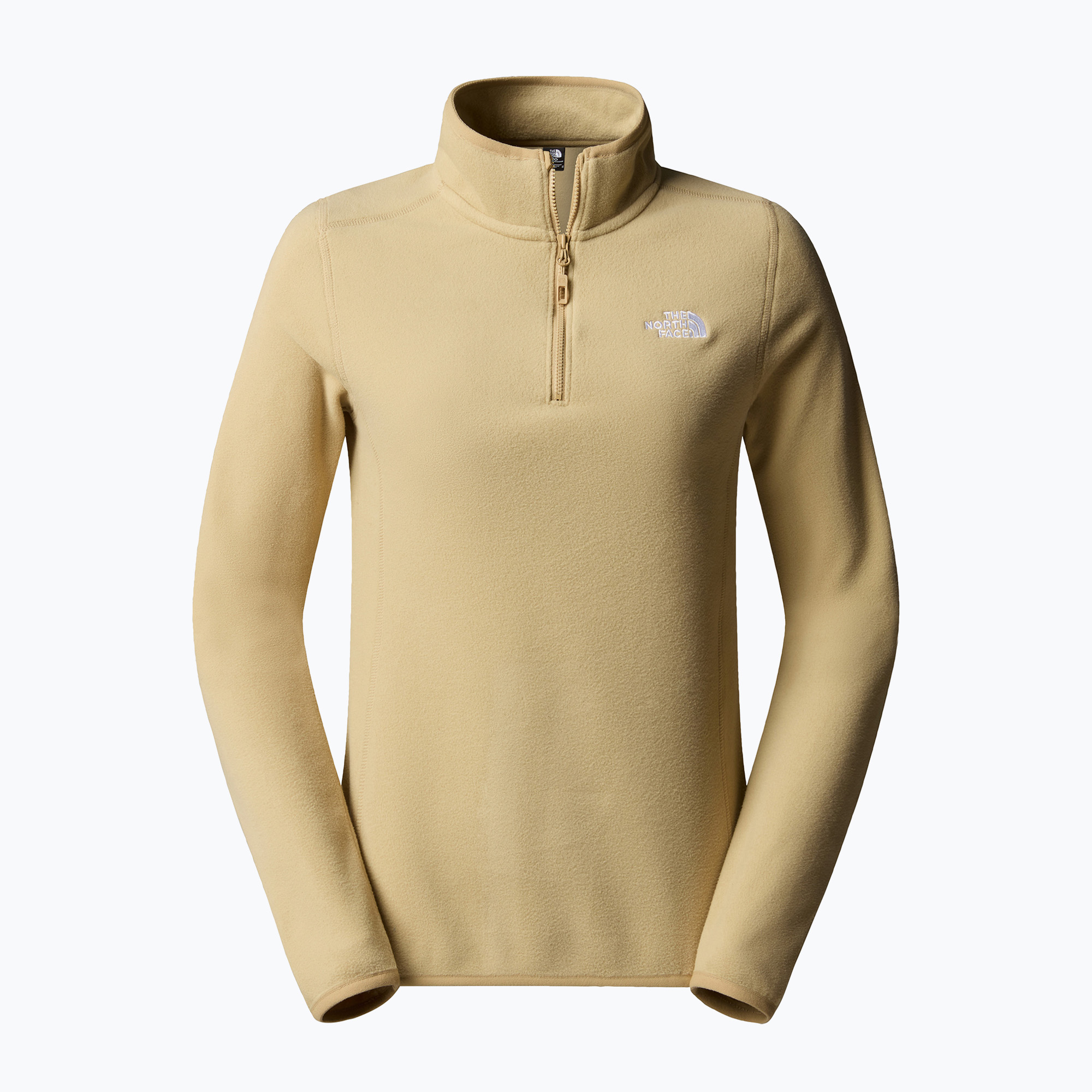 Bluza damska The North Face 100 Glacier 1/4 Zip khaki stone | WYSYŁKA W 24H | 30 DNI NA ZWROT