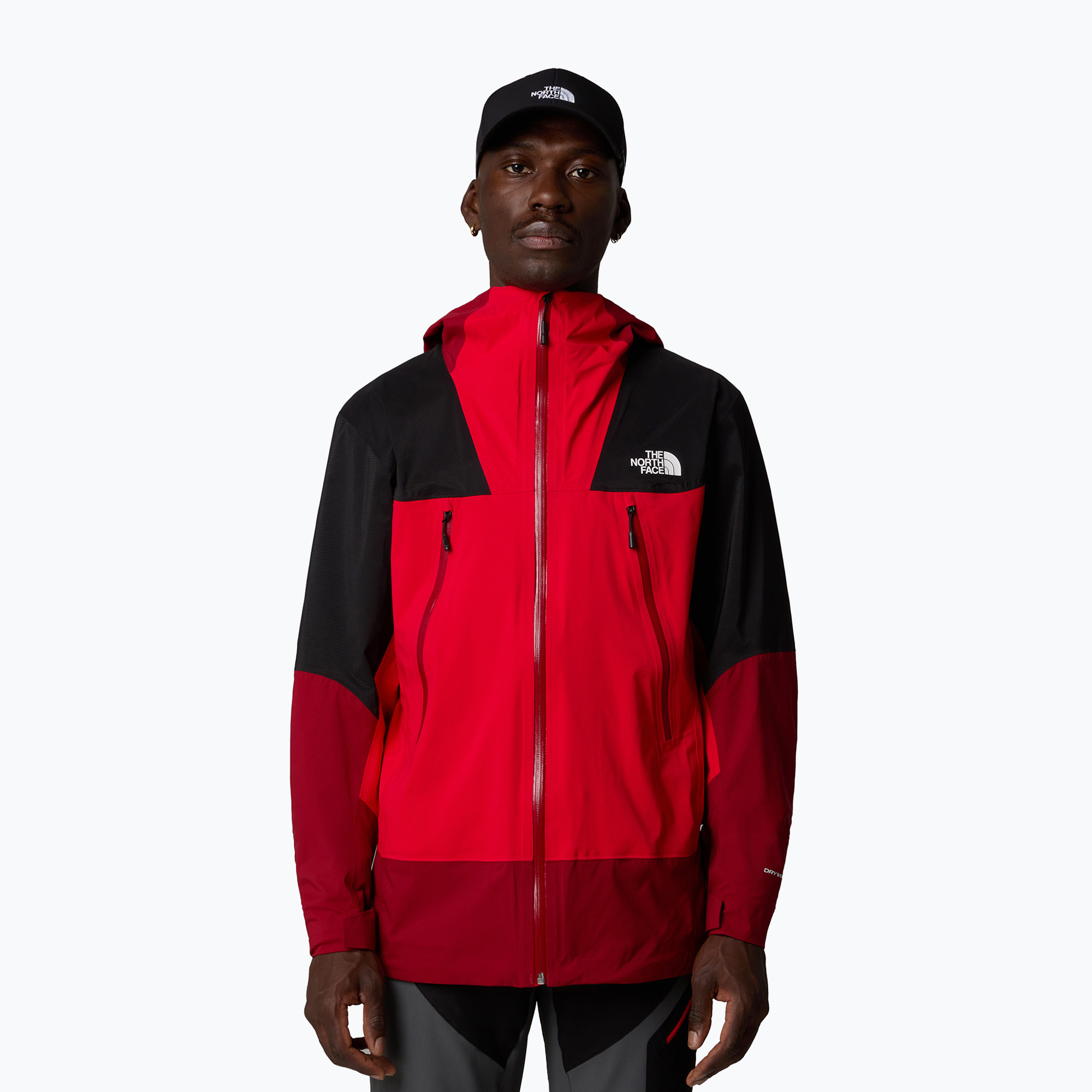 Kurtka przeciwdeszczowa męska The North Face Signal 2.5L Dryvent high risk red/garnet red/tnf black | WYSYŁKA W 24H | 30 DNI NA ZWROT