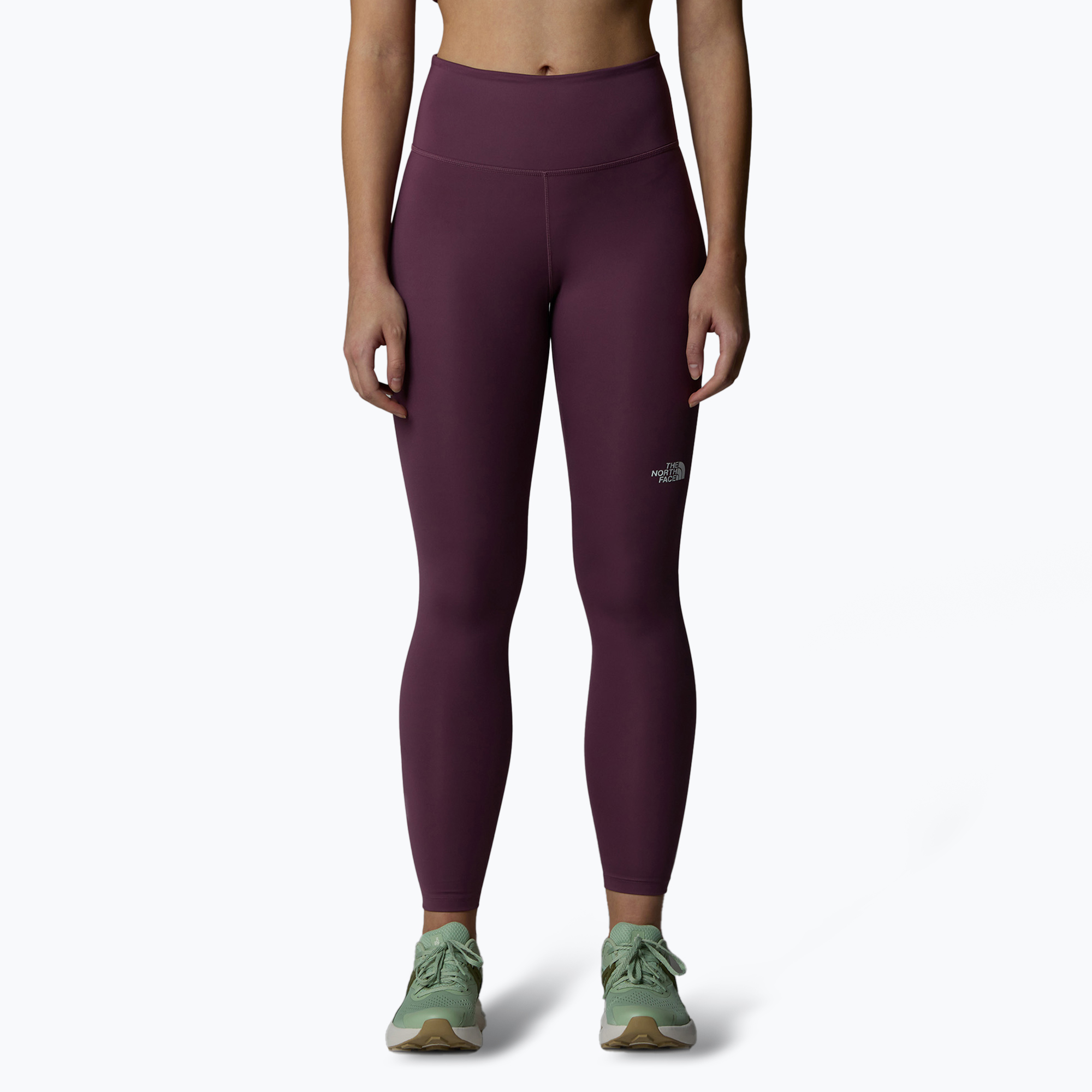 Legginsy do biegania damskie The North Face Flex 25In Tight midnight mauve | WYSYŁKA W 24H | 30 DNI NA ZWROT