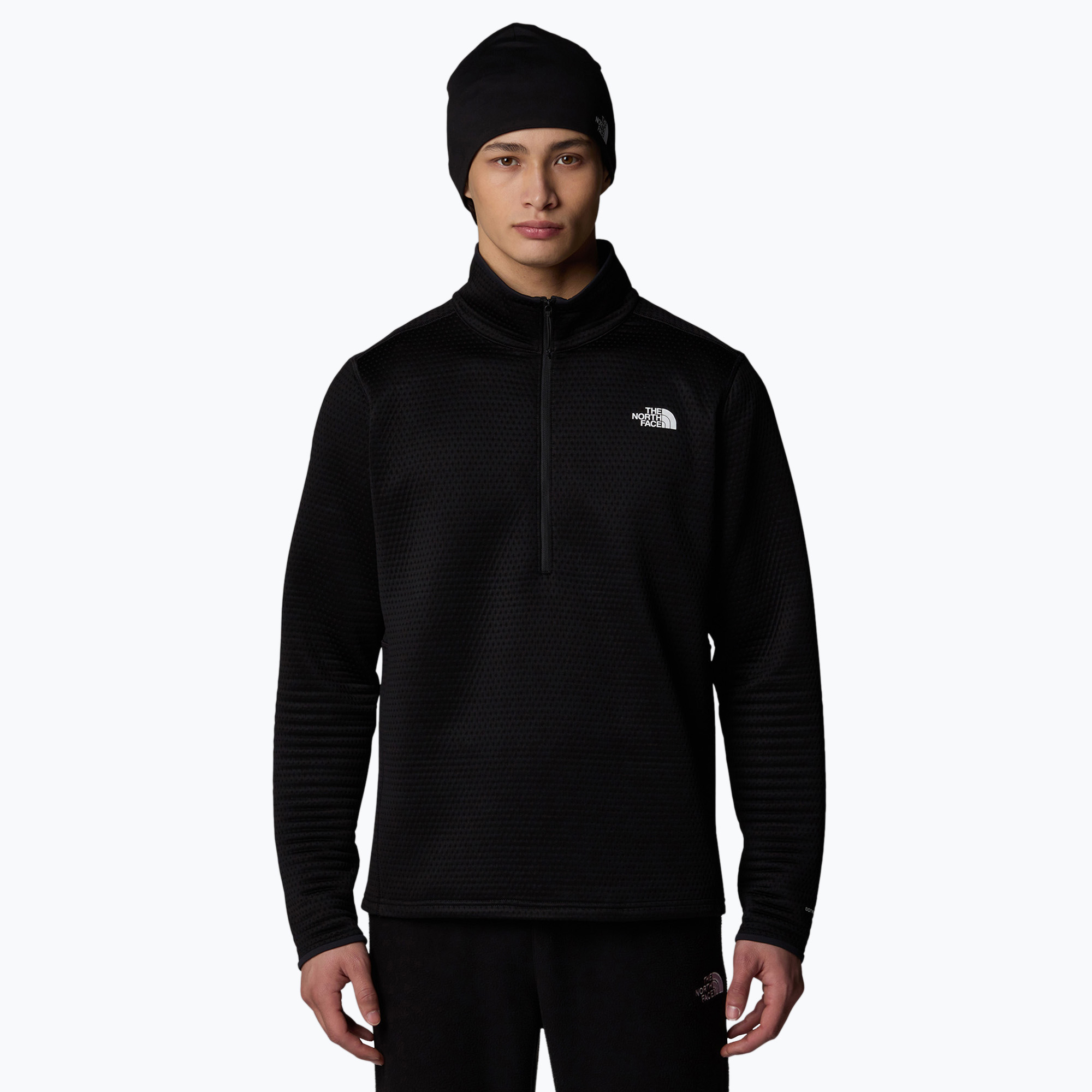 Bluza trekkingowa męska The North Face Vertical Thermal 1/4 Zip black | WYSYŁKA W 24H | 30 DNI NA ZWROT