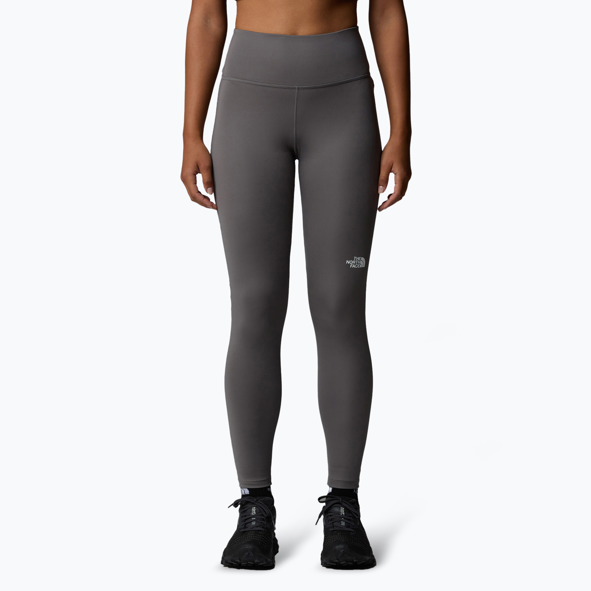 Legginsy do biegania damskie The North Face Mountain Athletics 25In Flex Tight smoked pearl | WYSYŁKA W 24H | 30 DNI NA ZWROT