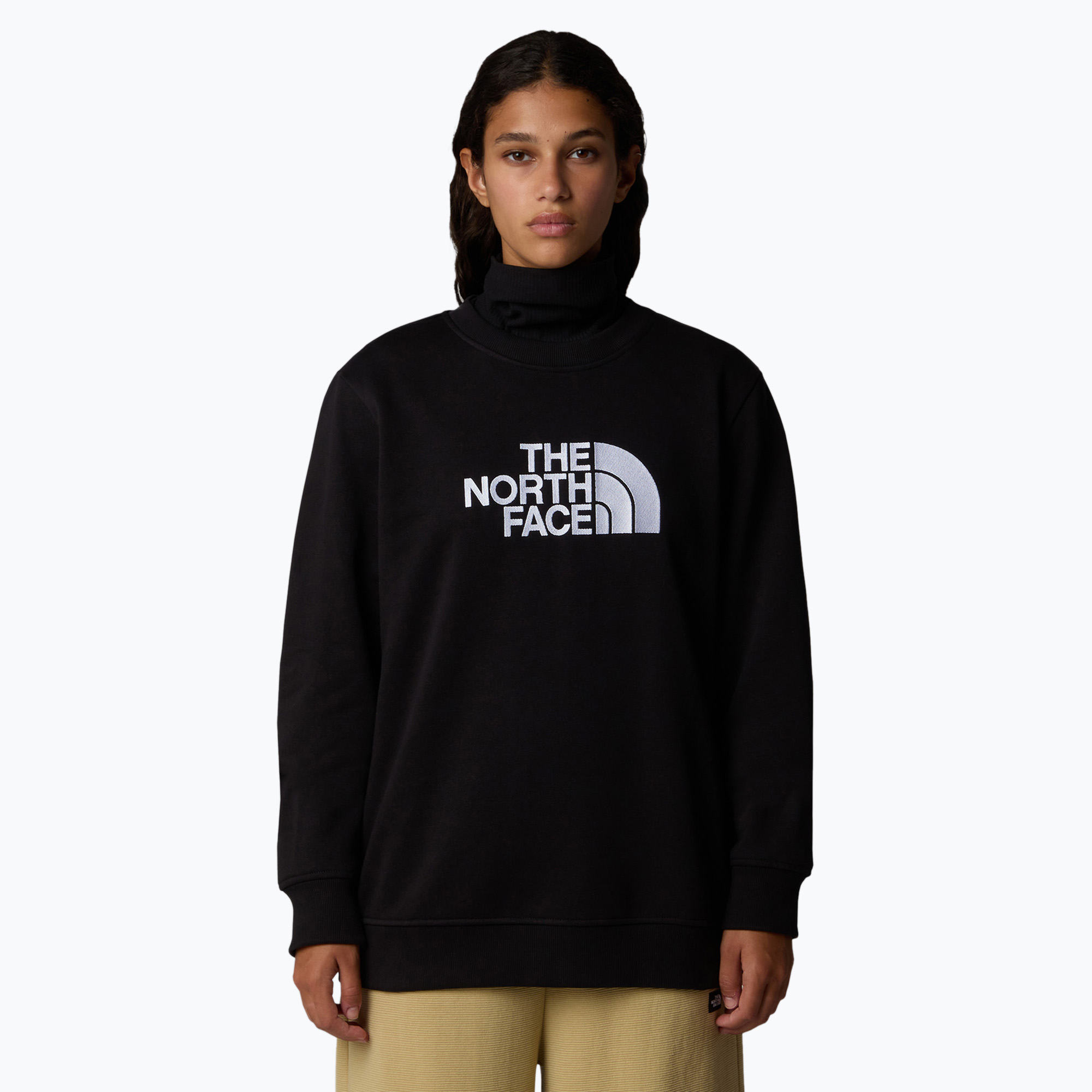 Bluza damska The North Face Drew Peak Crew black | WYSYŁKA W 24H | 30 DNI NA ZWROT