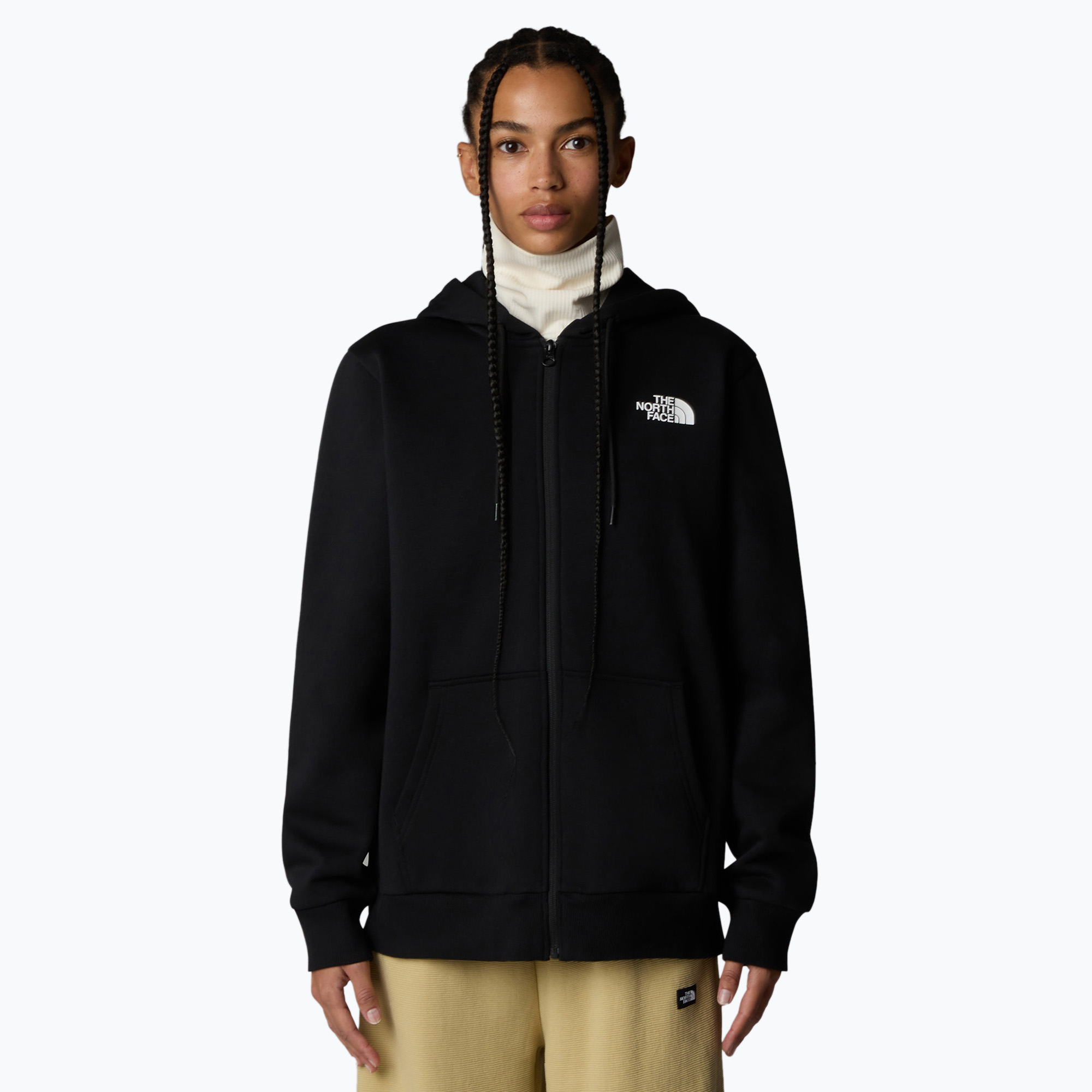 Bluza damska The North Face Simple Dome Full Zip Hoodie black | WYSYŁKA W 24H | 30 DNI NA ZWROT